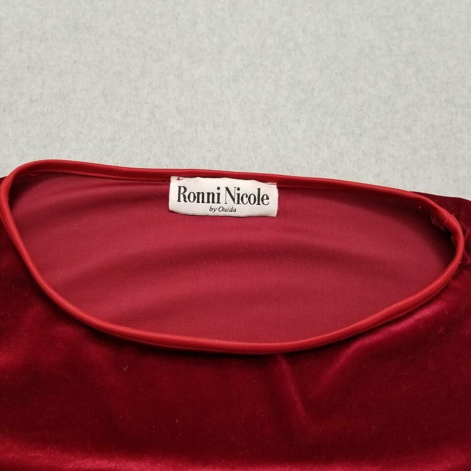 Other Ronni Nicole Top Pants Set Womens Medium Long Sleeve Velour Size M / US 6-8 / IT 42-44 - 4 Thumbnail