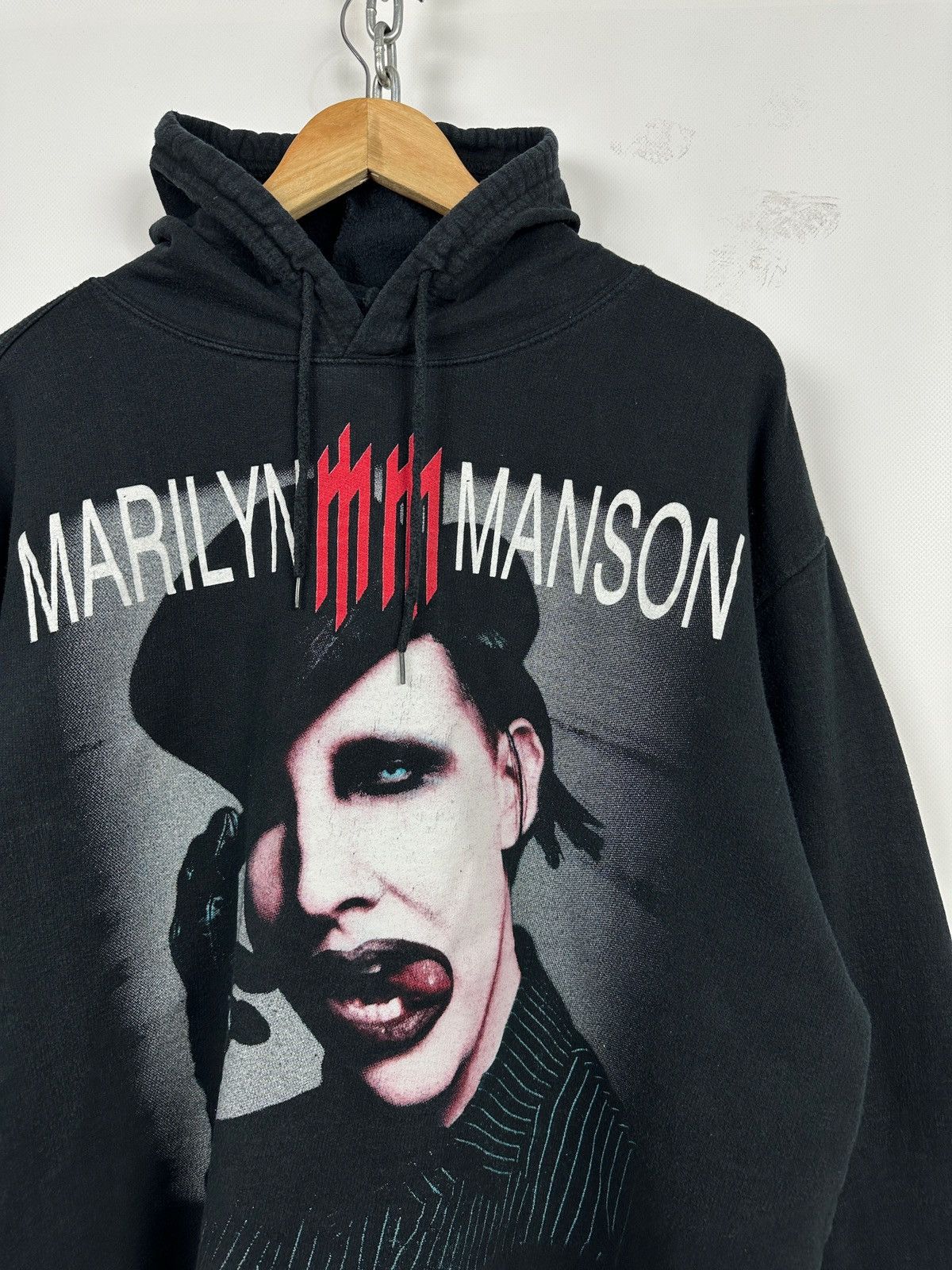 Band Tees Vintage Marilyn Manson Band Hoodie Size US M / EU 48-50 / 2 - 7 Thumbnail
