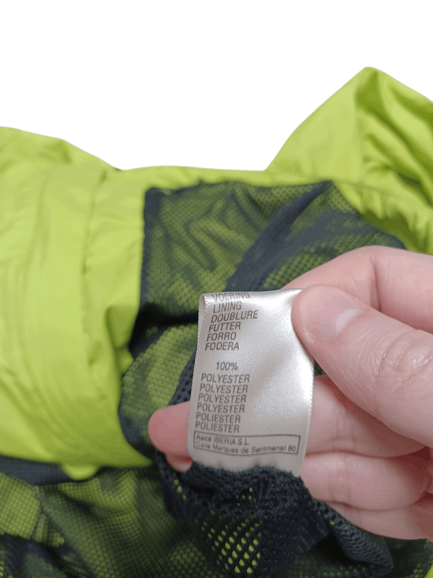 Asics ASICS VINTAGE NYLON ACID GREEN FIRE DRILL TRACK JACKET Size US L / EU 52-54 / 3 - 7 Thumbnail