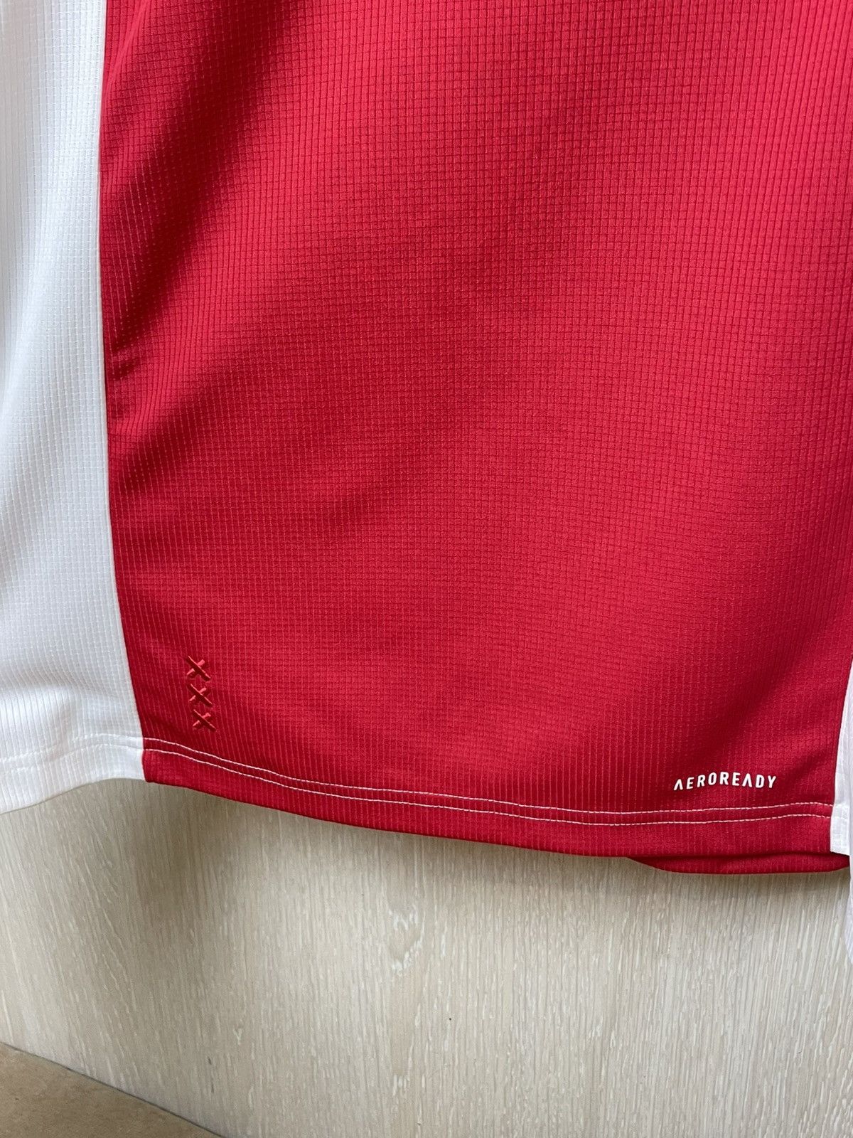 Adidas AJAX AMSTERDAM 2019 2020 HOME FOOTBALL SHIRT SOCCER JERSEY Size US XL / EU 56 / 4 - 4 Thumbnail