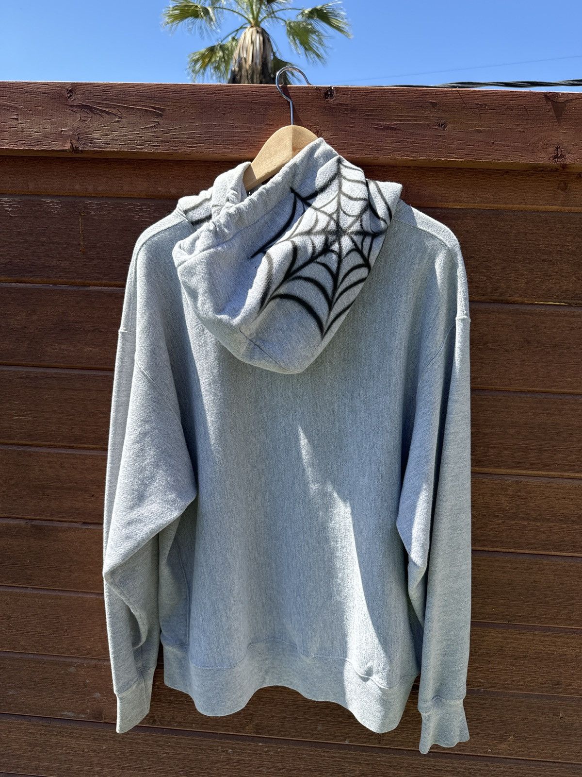 Champion Skull faced airbrushed hoodie Size US XL / EU 56 / 4 - 3 Thumbnail