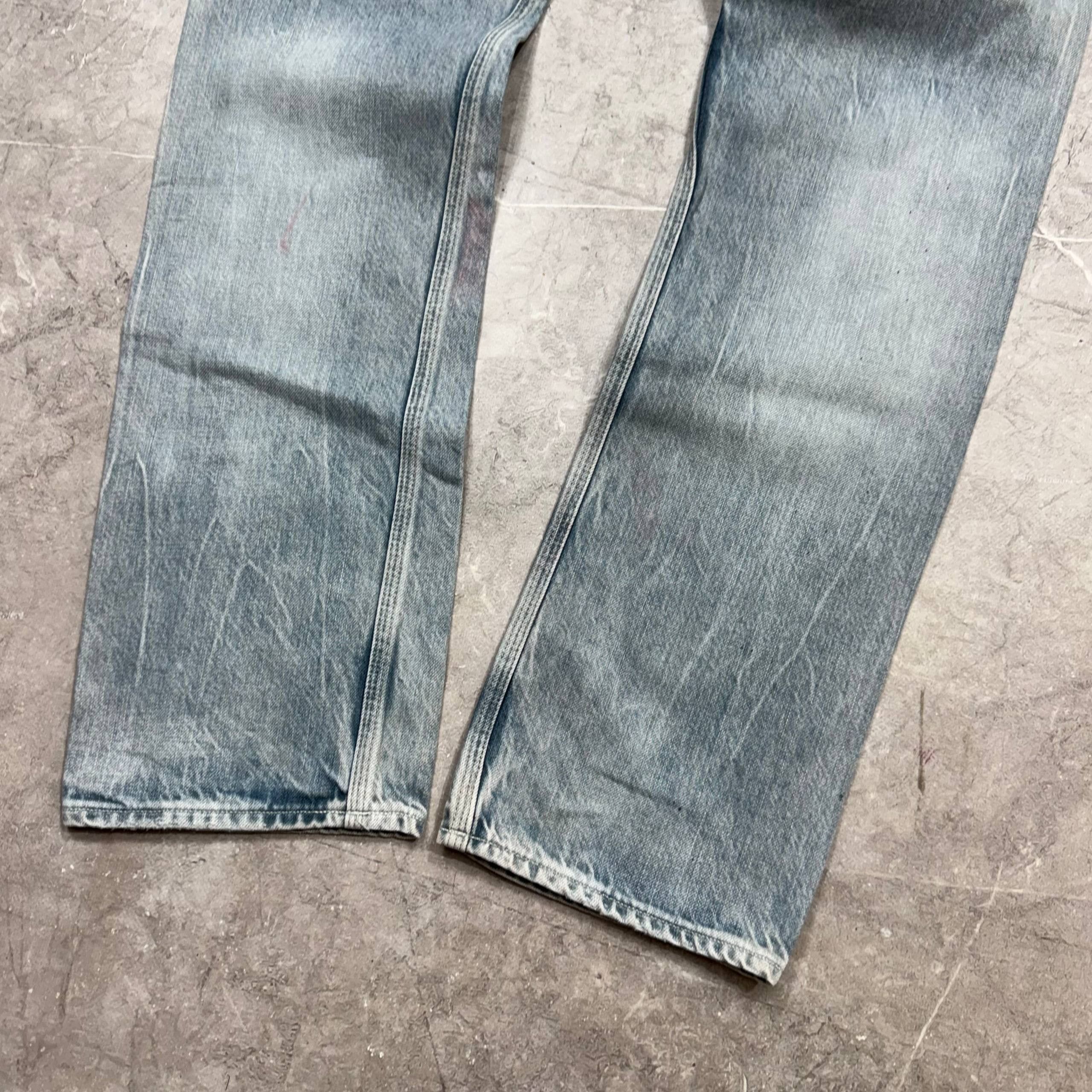 G-Star G-Star Raw Big Logo Denim Baggy Faded Y2K Jeans Mens Size Size US 33 - 18 Thumbnail