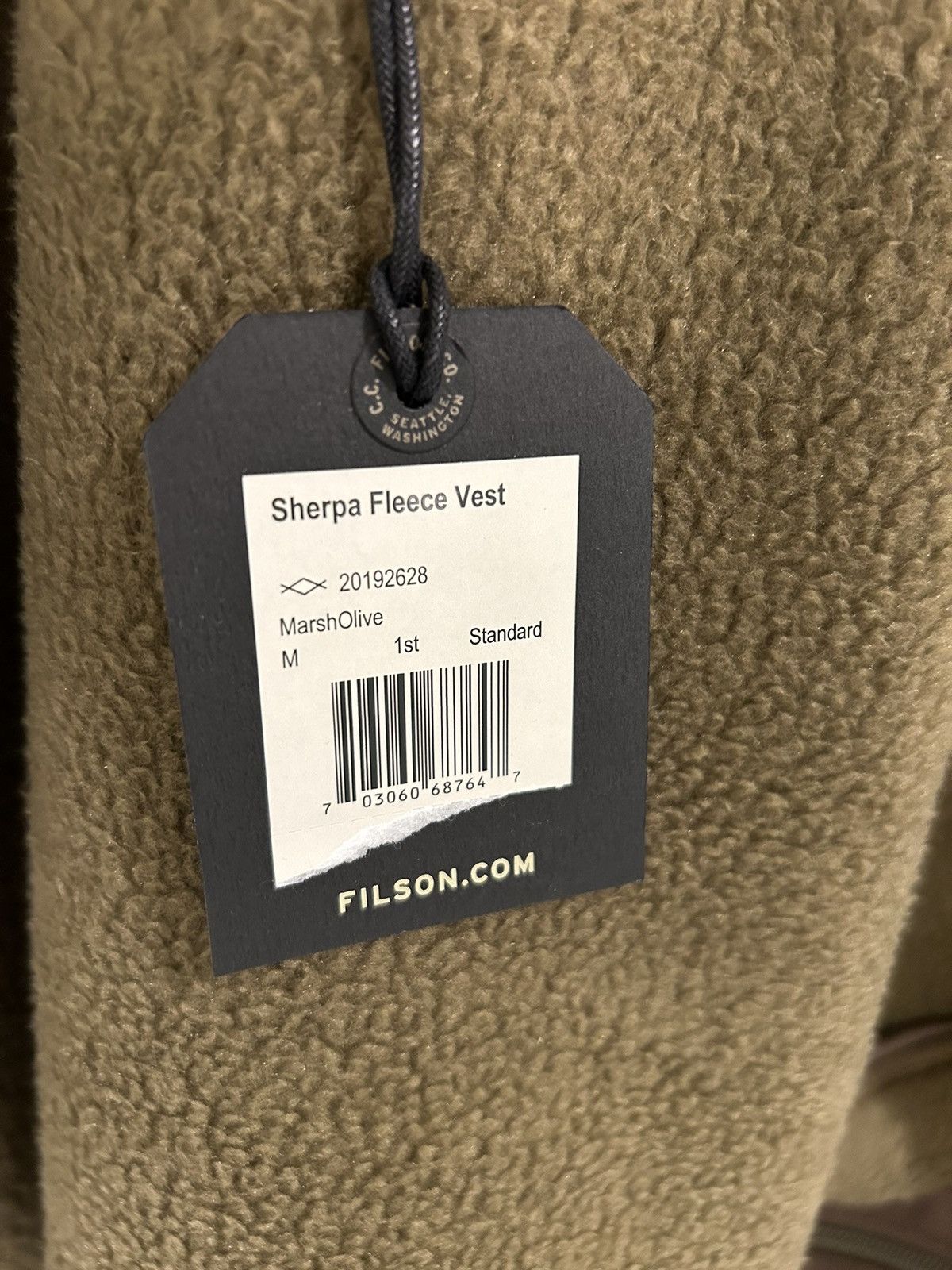 Filson Filson Sherpa Fleece Vest - Medium NWT Size US M / EU 48-50 / 2 - 4 Thumbnail