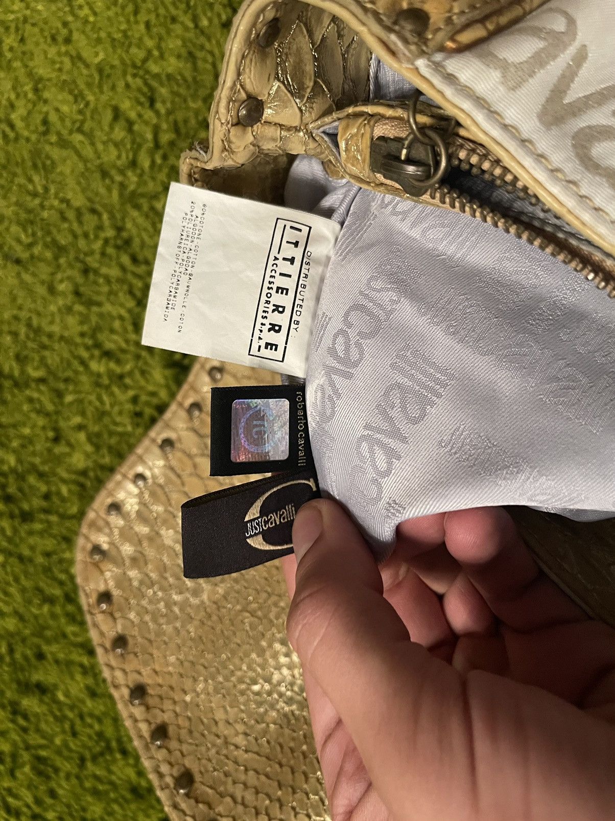 Just Cavalli × Roberto Cavalli × Vintage Just Cavalli 2000s vintage archive monogram bag Size ONE SIZE - 12 Thumbnail