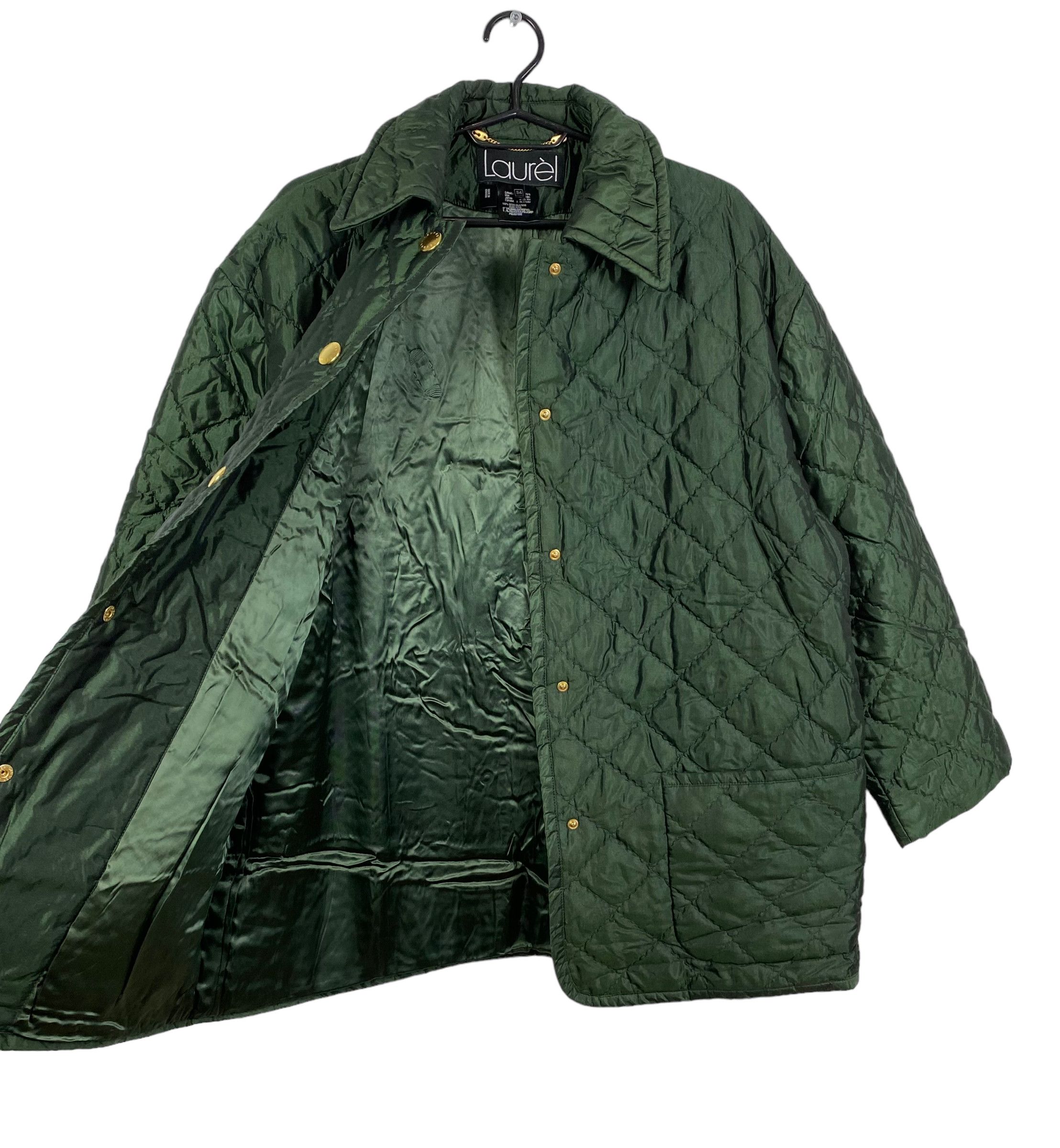 Designer × Vintage Laurel Vintage Quilted Silk Jacket size 34 Size XS / US 0-2 / IT 36-38 - 8 Thumbnail