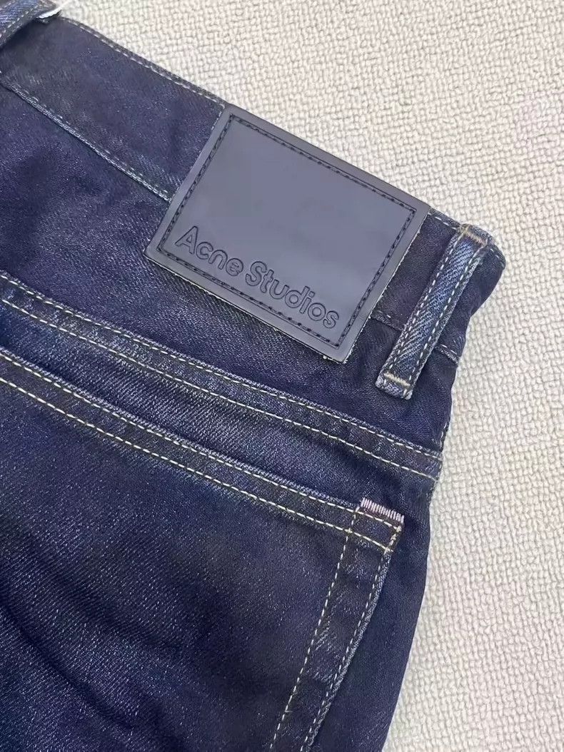 Acne Studios Acne Studios Loose cat whisker mid-waist logo patch jeans Size US 30 / EU 46 - 3 Thumbnail