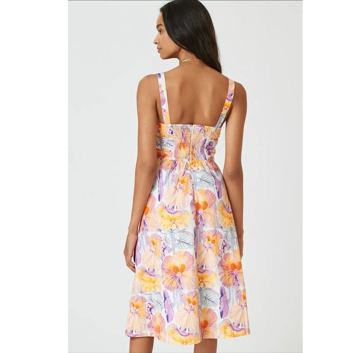 Anthropologie New Anthropologie Cecilia Pettersson Tie-Front Midi Dress Size M / US 6-8 / IT 42-44 - 6 Thumbnail
