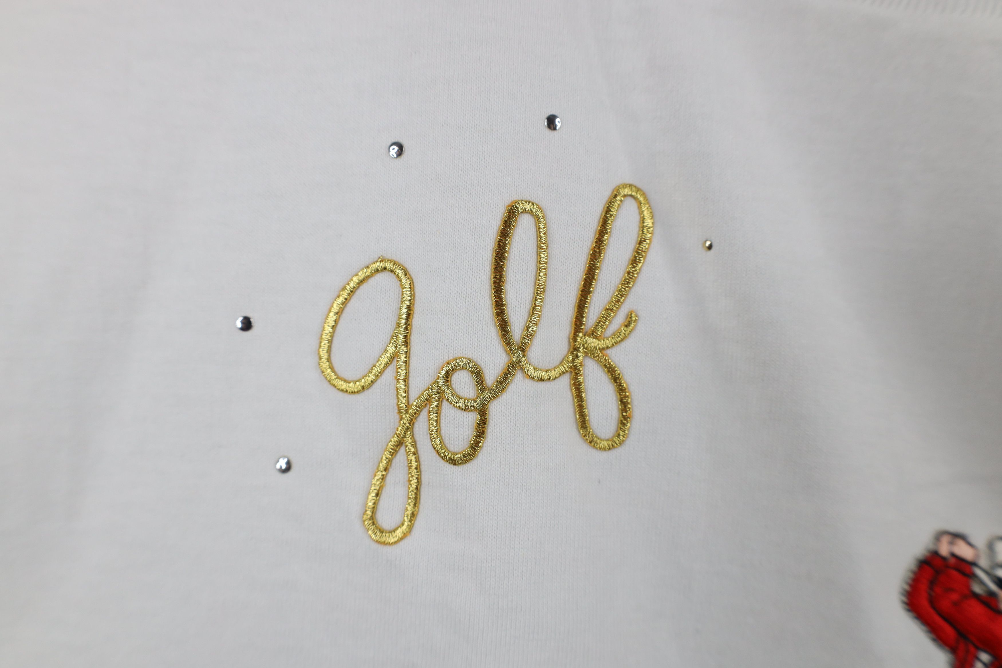 Vintage Vintage 90s Streetwear Golf Patch Short Sleeve T-Shirt Size M / US 6-8 / IT 42-44 - 5 Thumbnail