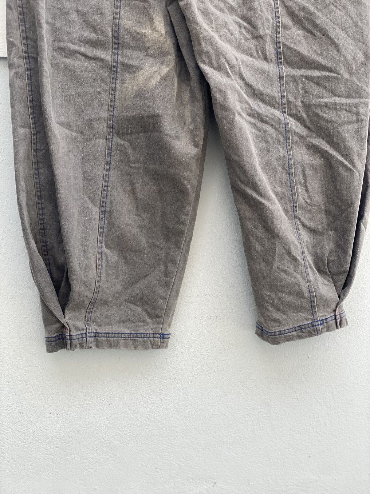 Kansai Yamamoto Vintage Kansai Yamamoto Denim Jeans Baggy Japanese Brand Size US 31 - 9 Thumbnail