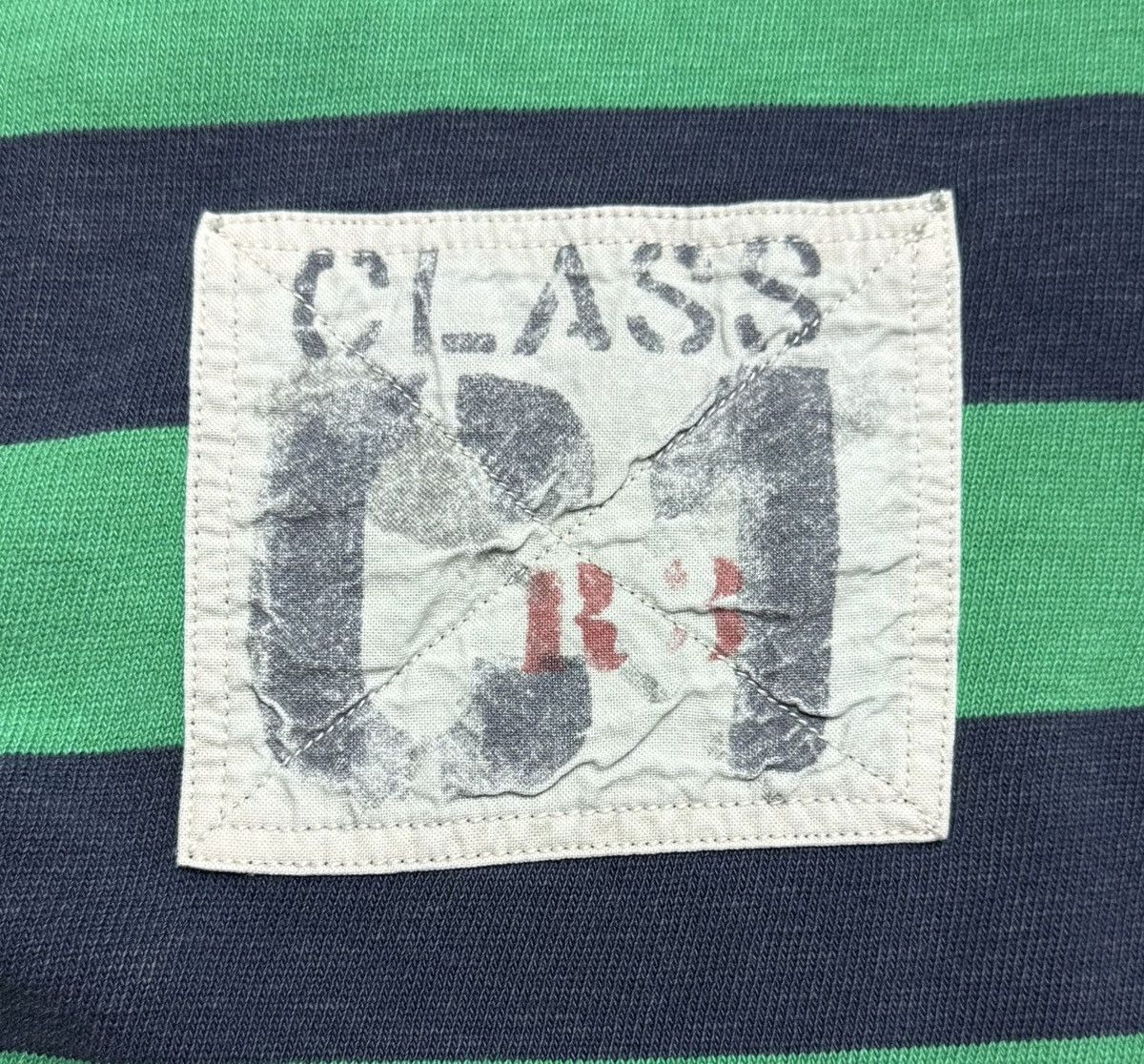 Polo Ralph Lauren Polo Ralph Lauren Class RL Claude Striped Rugby Polo Shirt Size US XXL / EU 58 / 5 - 6 Thumbnail