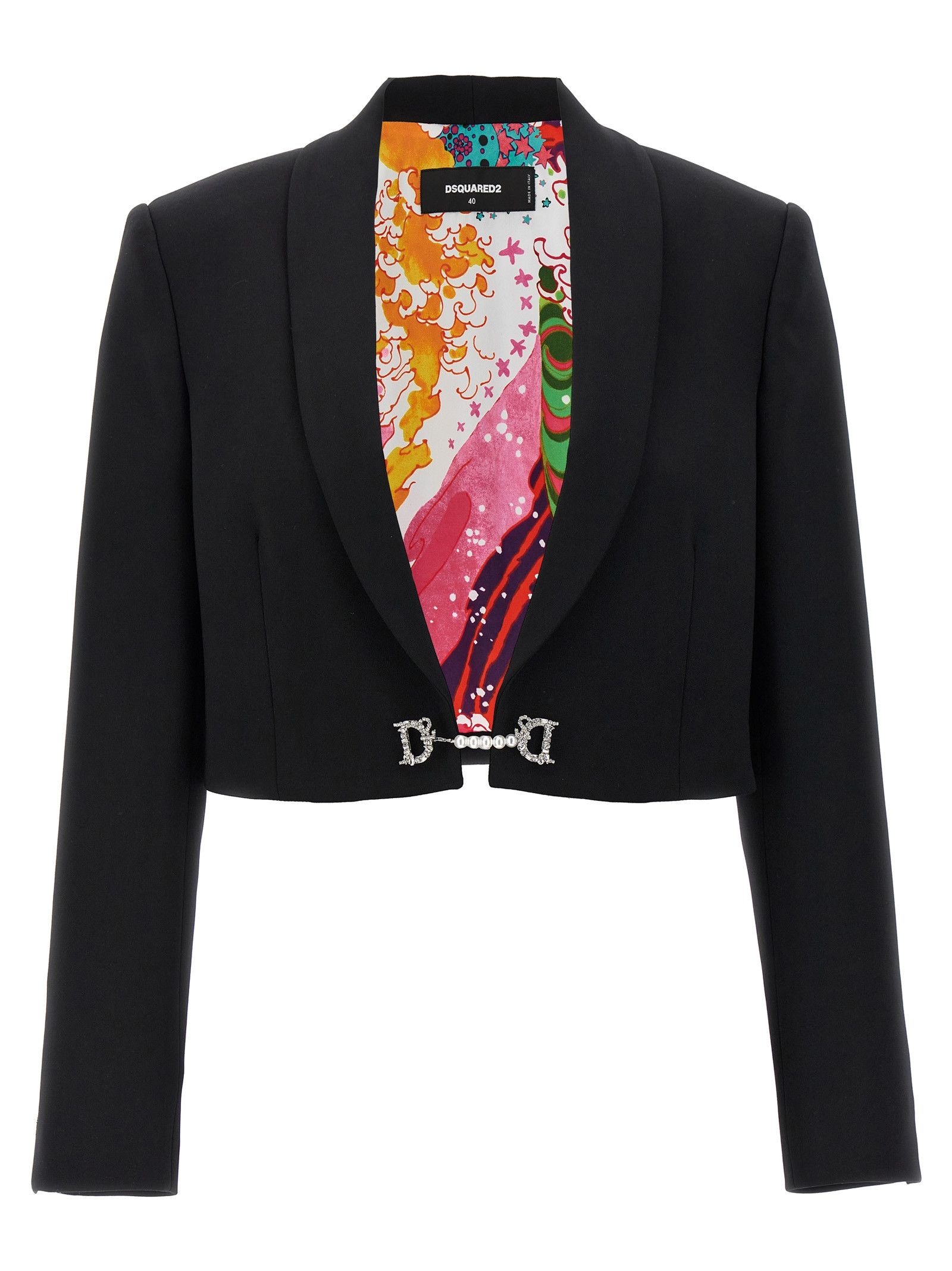 Dsquared2 'D2 Jewel' Short Jacket Size M / US 6-8 / IT 42-44 - 1 Thumbnail