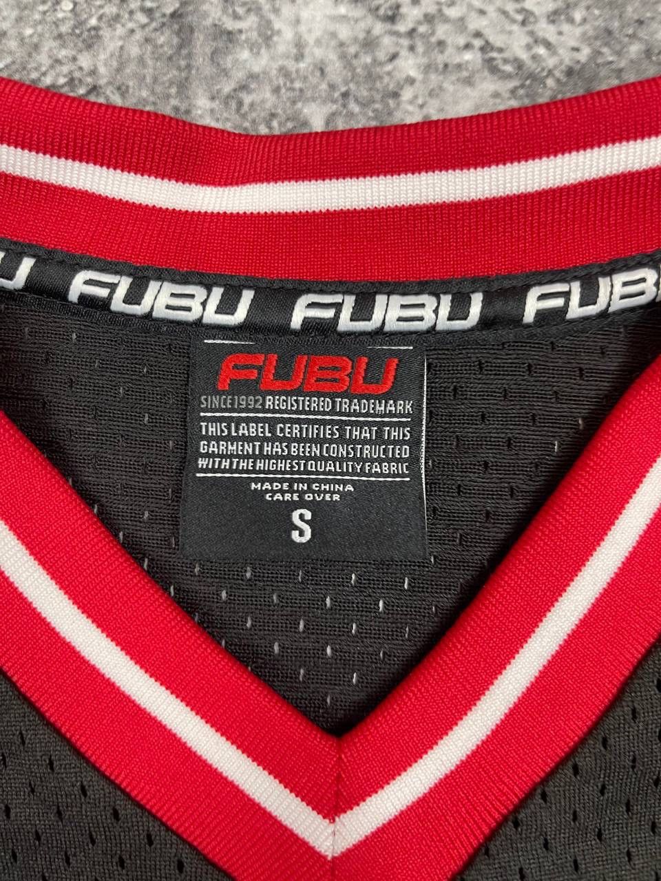 Fubu FUBU Men Mesh Jersey Black Red 05 Y2K 2000s Size S Size US S / EU 44-46 / 1 - 4 Thumbnail