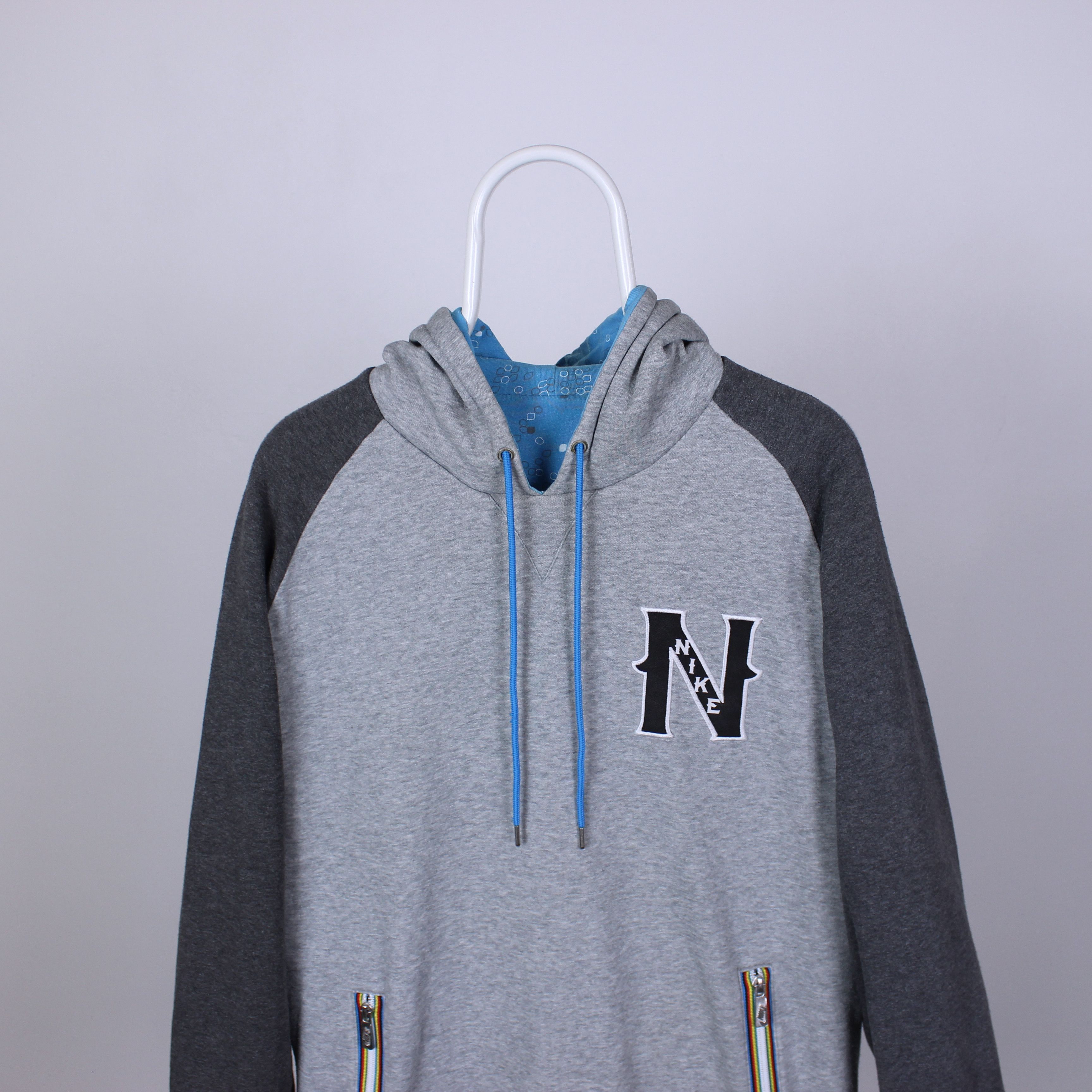 Nike Nike reversible hoodie men vintage drill L XL Size US L / EU 52-54 / 3 - 8 Thumbnail