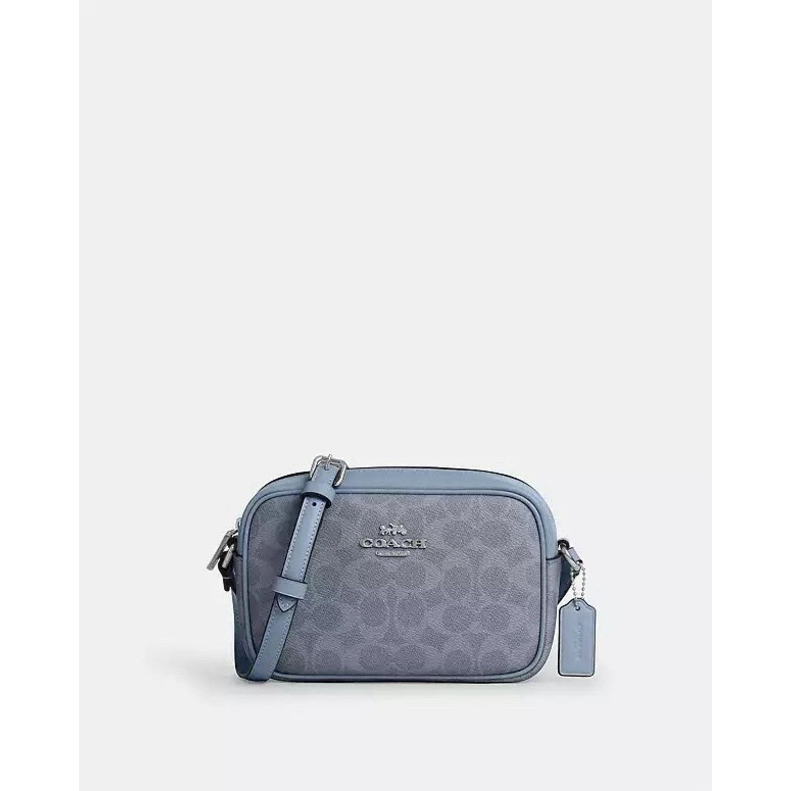 Coach NWT Coach Mini Jamie Camera Bag Silver/Chambray Cy752 Size ONE SIZE - 5 Thumbnail