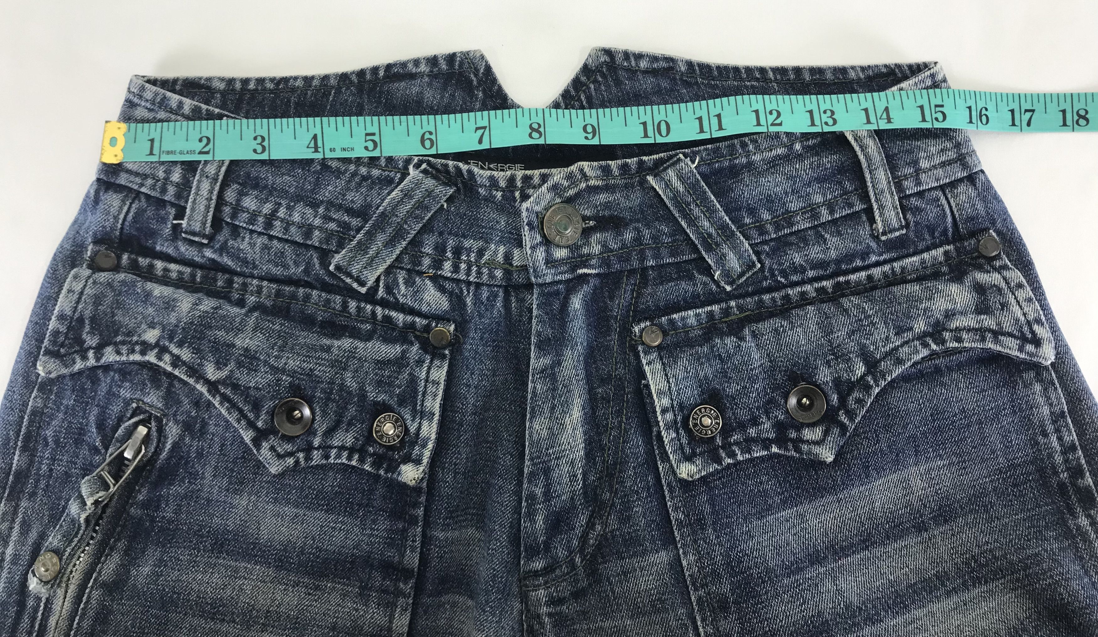 Energie Energie x Sixty Baggy Jeans Wide Leg Denim Size US 30 / EU 46 - 14 Thumbnail