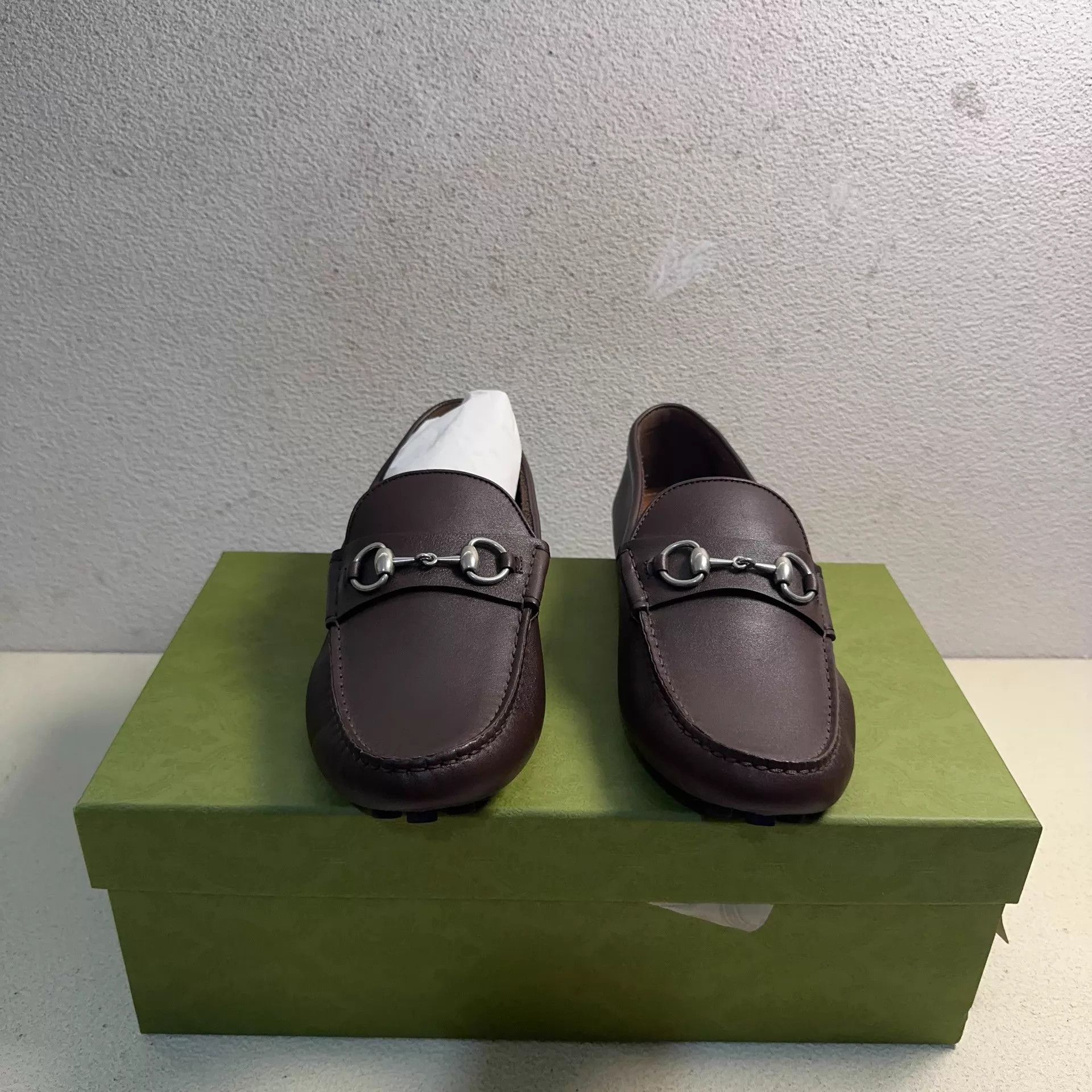 Gucci GUCCI Horsebit Loafer Men's Brown Leather 41 Size US 8 / EU 41 - 2 Thumbnail
