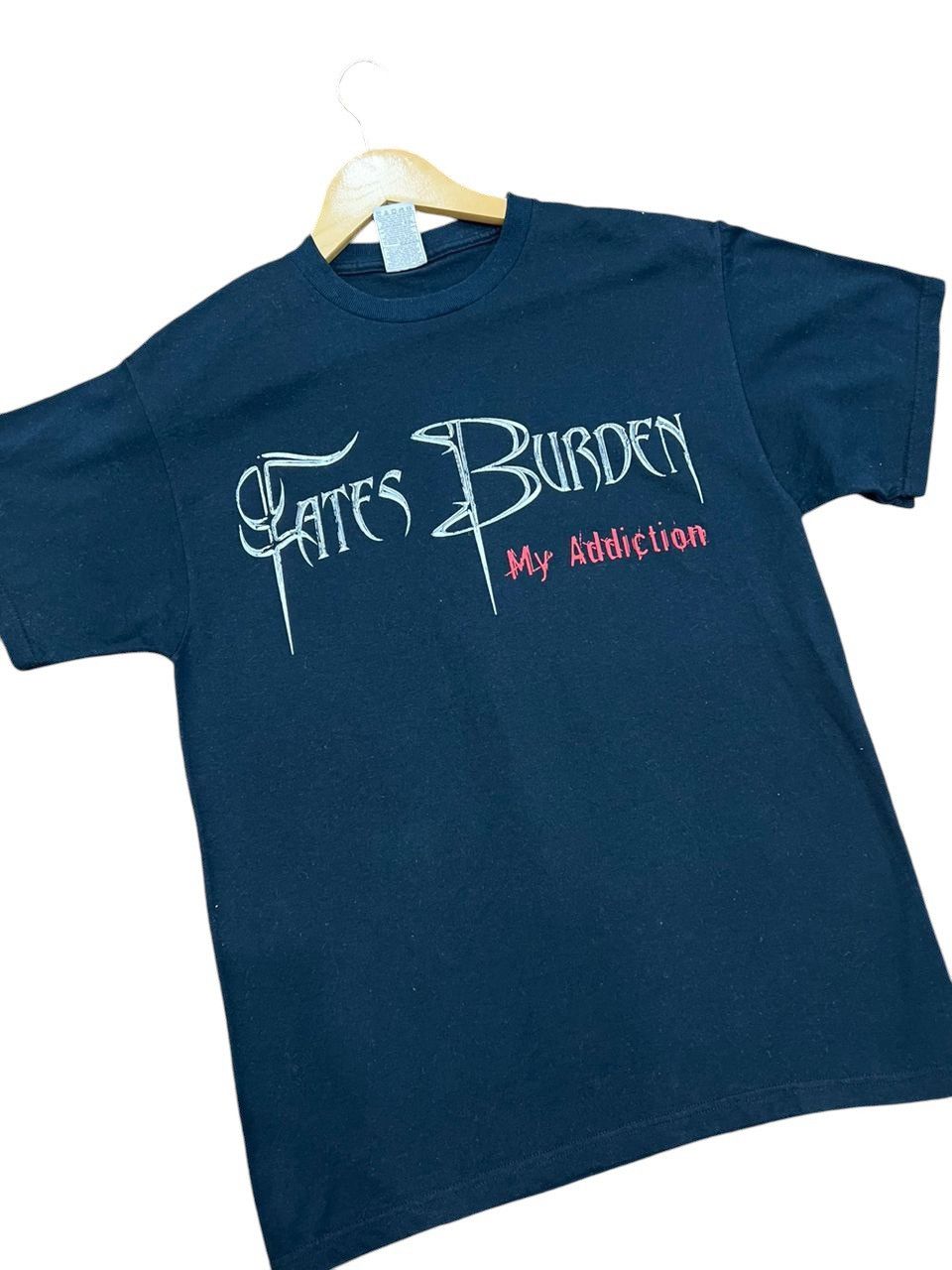 Band Tees Vintage Y2K Fates Burden My Addiction Metal Band Shirt Size US M / EU 48-50 / 2 - 1 Thumbnail