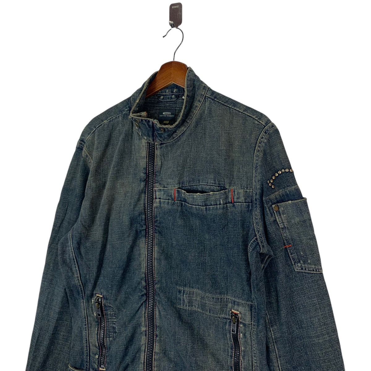 G-Star VINTAGE G-STAR RAW DENIM ZIPPER JACKET Size US L / EU 52-54 / 3 - 3 Thumbnail