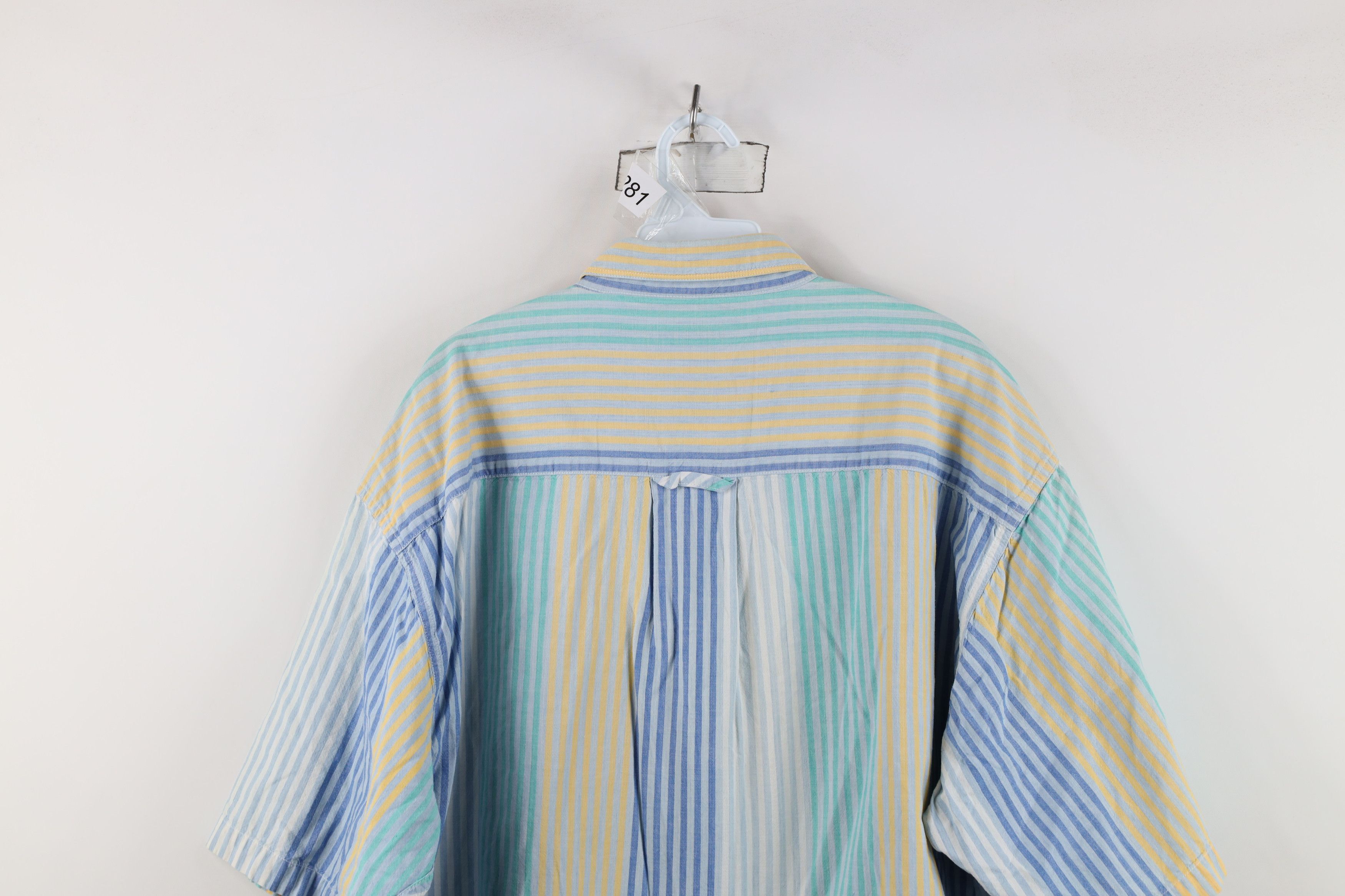 Vintage Vintage 90s Streetwear Short Sleeve Button Down Shirt Size US XL / EU 56 / 4 - 12 Thumbnail