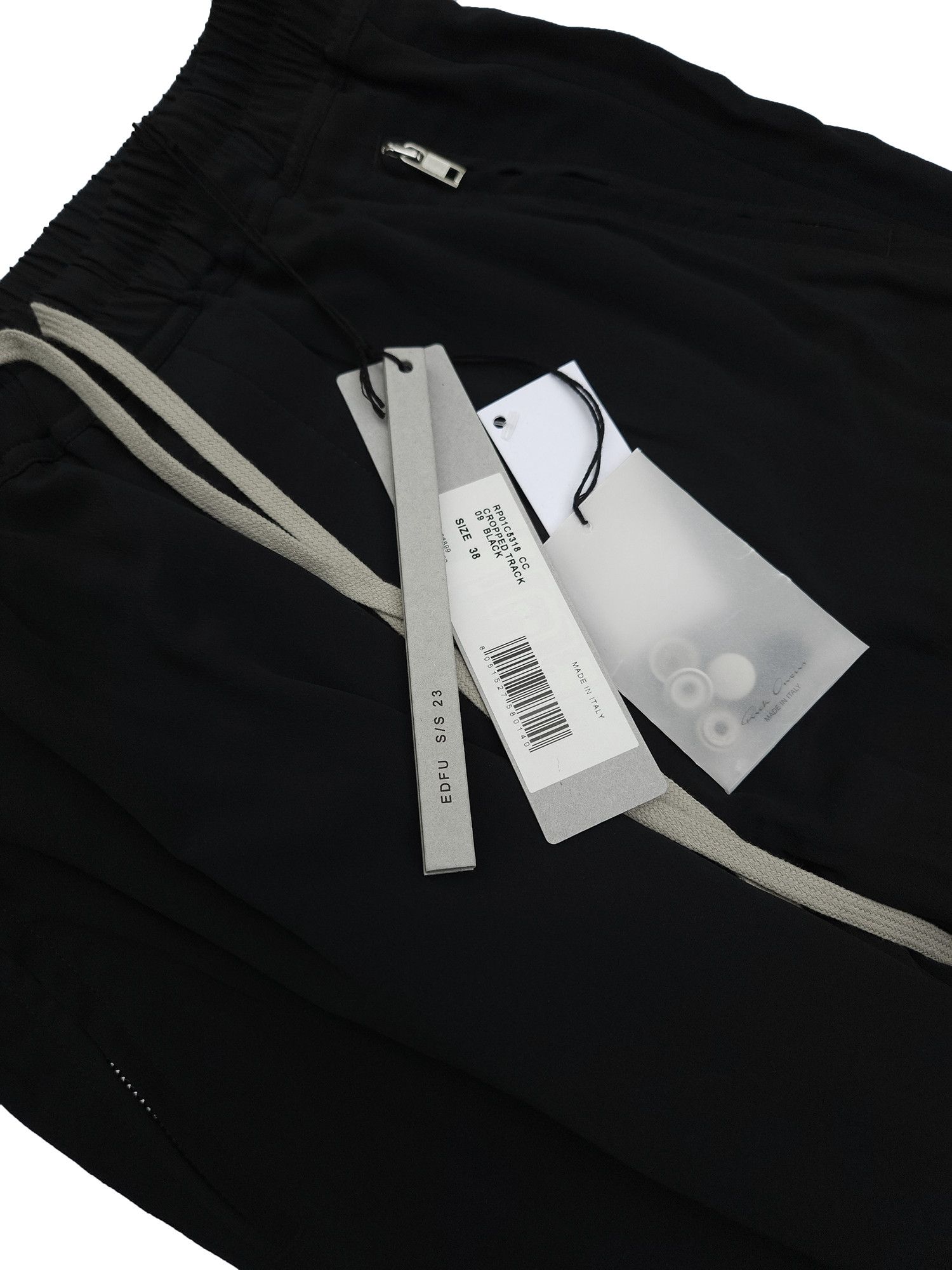 Rick Owens Rick Owens "Edfu" Cropped Track Trousers Size 26" / US 2 / IT 38 - 5 Thumbnail