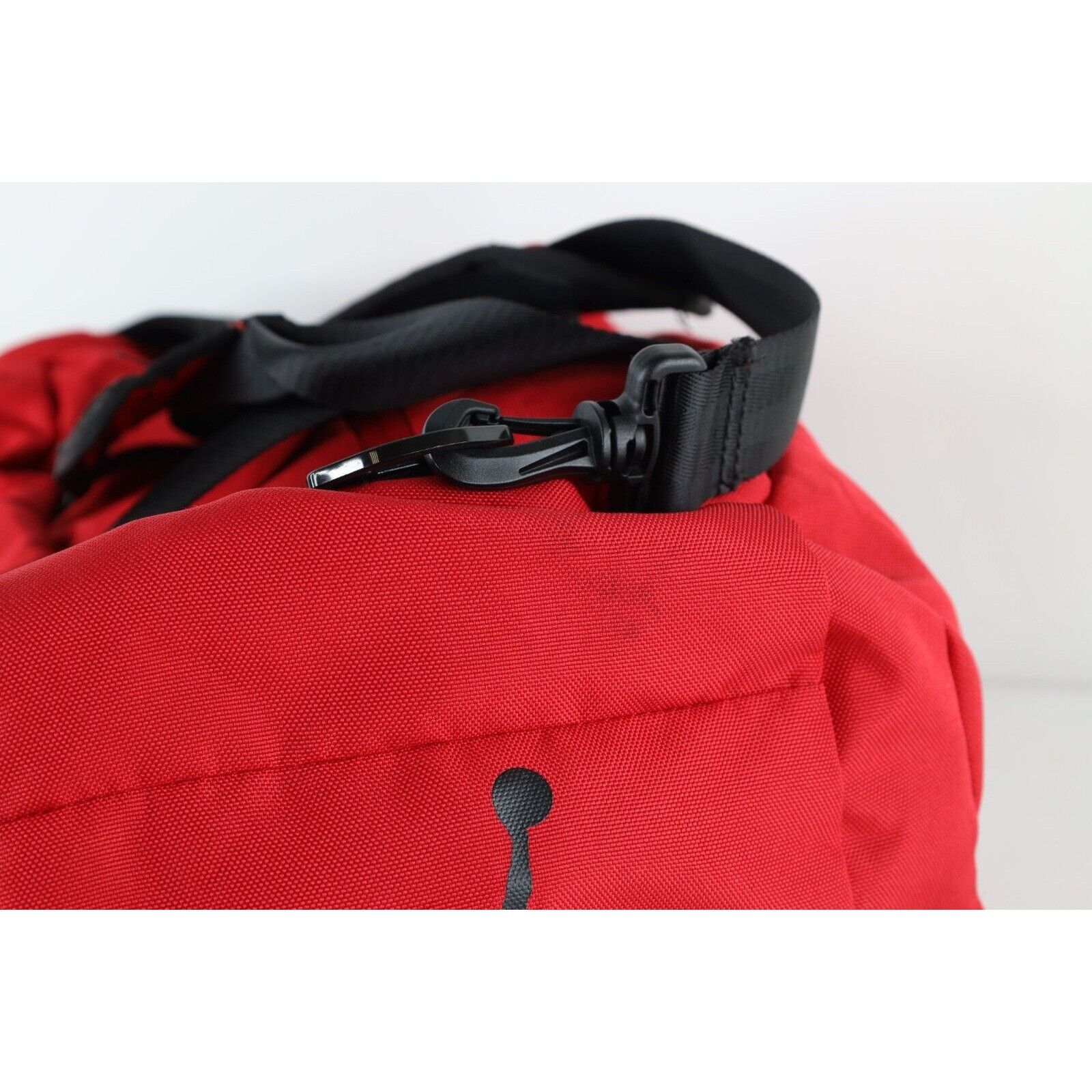 Jordan Brand × Nike Nike Air Jordan Distressed Spell Out Big Jumpman Duffel Bag Size ONE SIZE - 6 Thumbnail