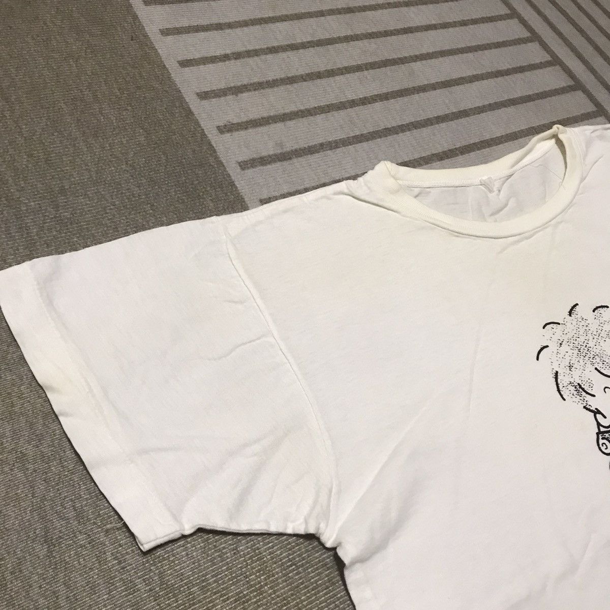 Peanuts × Vintage VINTAGE SNOOPY SKATEBOARDER RARE TEE Size US M / EU 48-50 / 2 - 5 Thumbnail