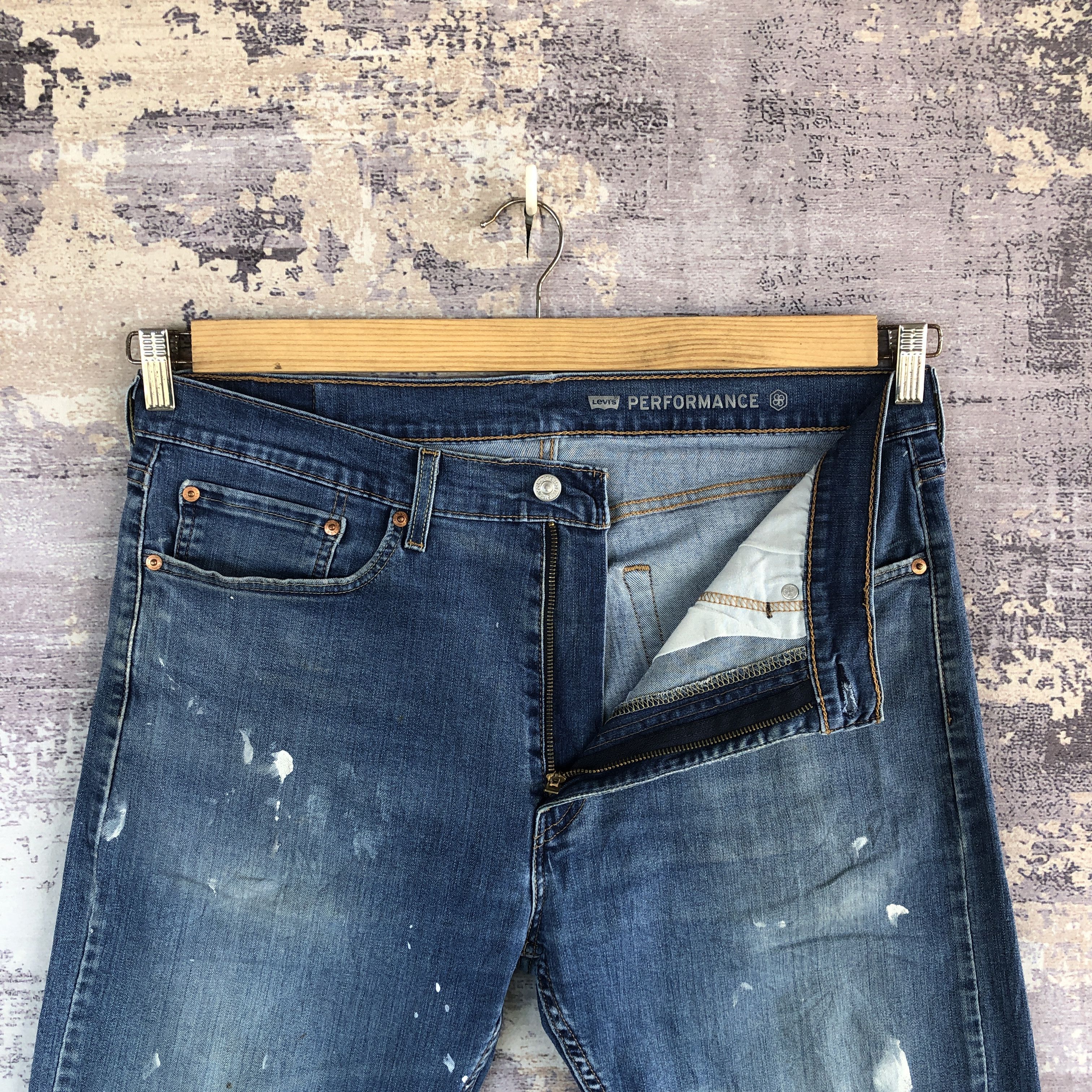Levi's Vintage Levis Painter Jeans Levi's 505 Light Wash Denim Size US 36 / EU 52 - 6 Thumbnail