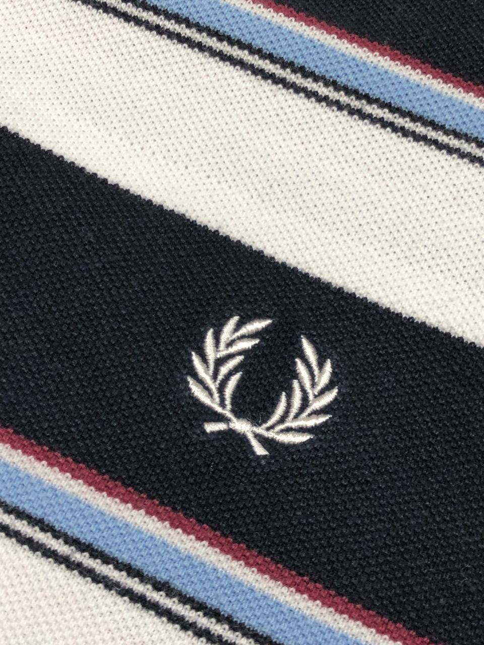 Fred Perry Streetwear striped Polo Fred Perry logo T-Shirt Y2K Vintage Size US XL / EU 56 / 4 - 5 Thumbnail