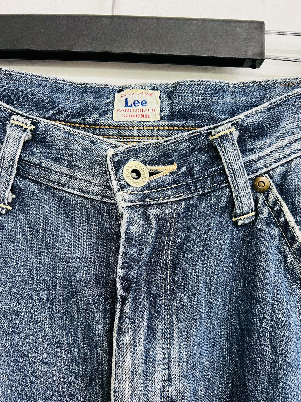 Lee × Vintage Vintage Lee Union Made Sanforized Denim Size US 32 / EU 48 - 5 Thumbnail