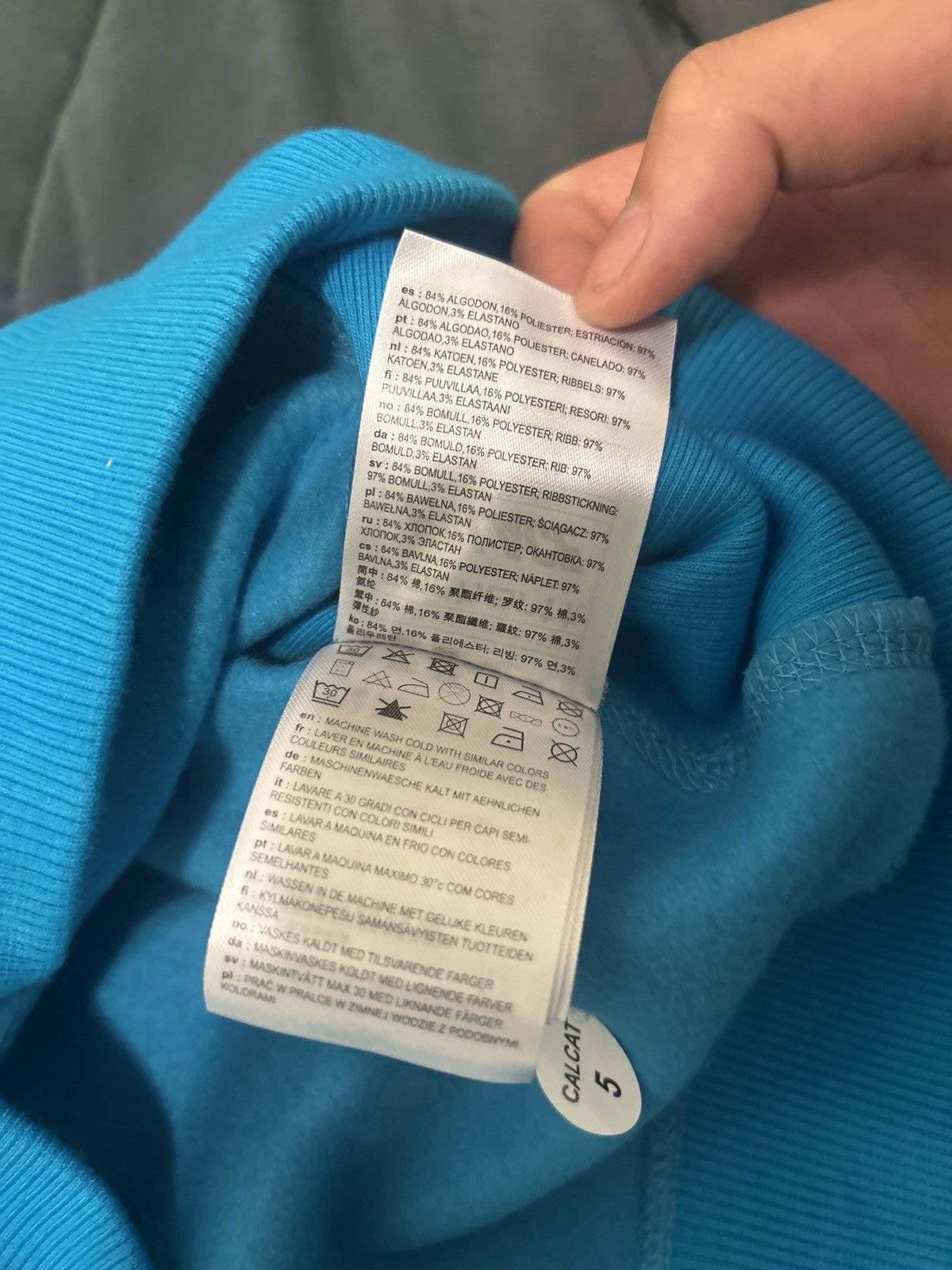 Carhartt × Palace Palace Carhartt WIP Hoodie “Safety Blue” Size US S / EU 44-46 / 1 - 5 Thumbnail