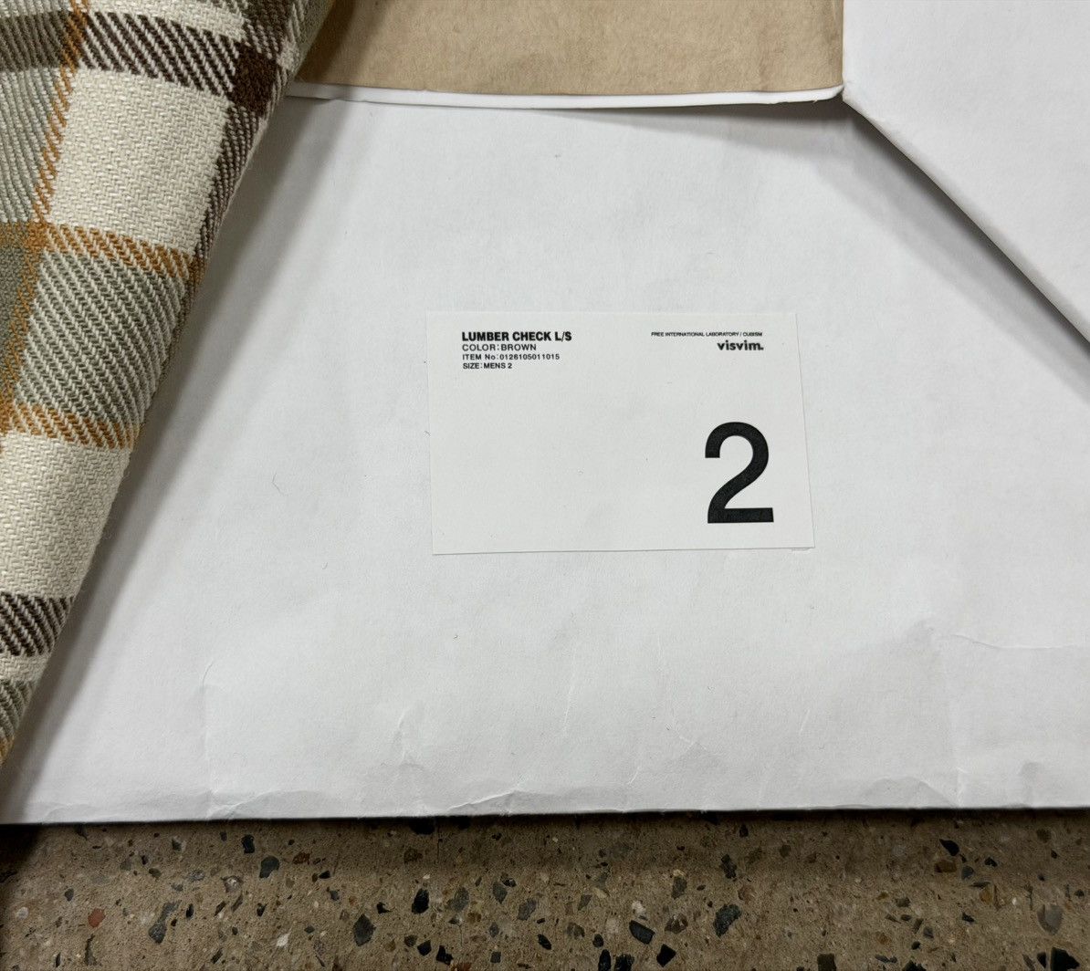 Visvim Visvim 26ss Lumber Check L/S Size US M / EU 48-50 / 2 - 10 Thumbnail