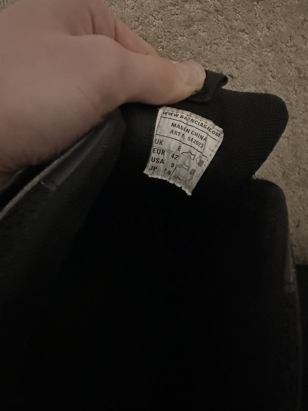 Balenciaga Balenciaga tracks, Worn once with receipt and box Size US 9 / EU 42 - 5 Thumbnail