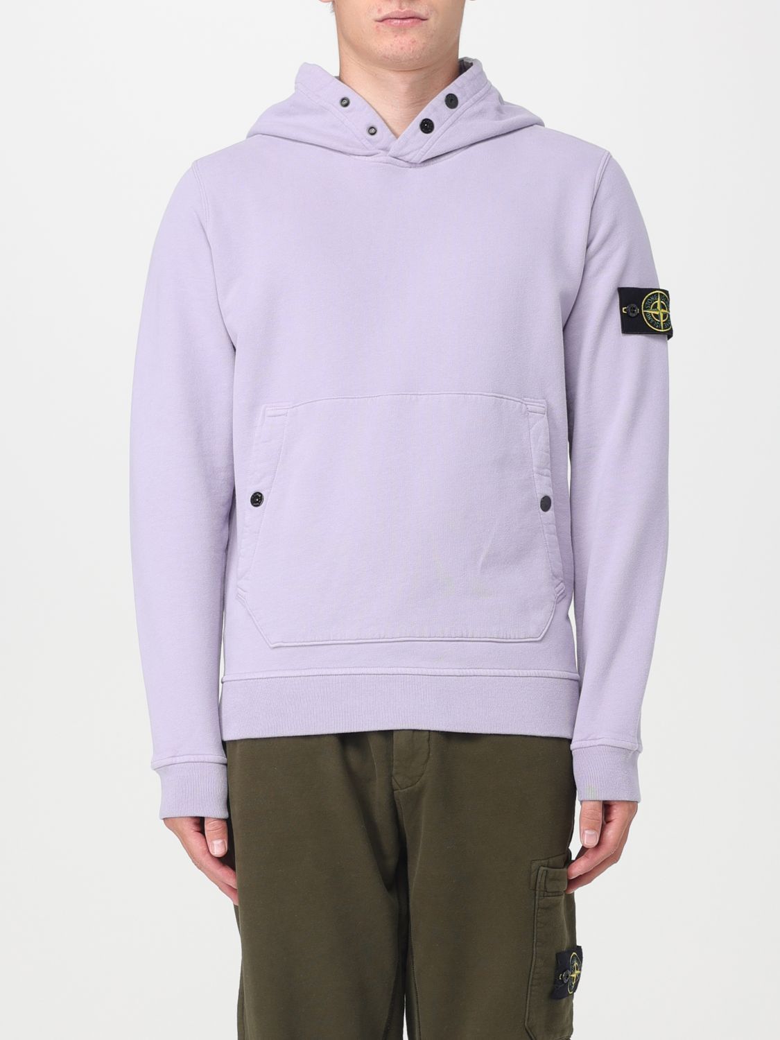 Stone Island Stone Island Sweatshirt Men Lavander | Grailed