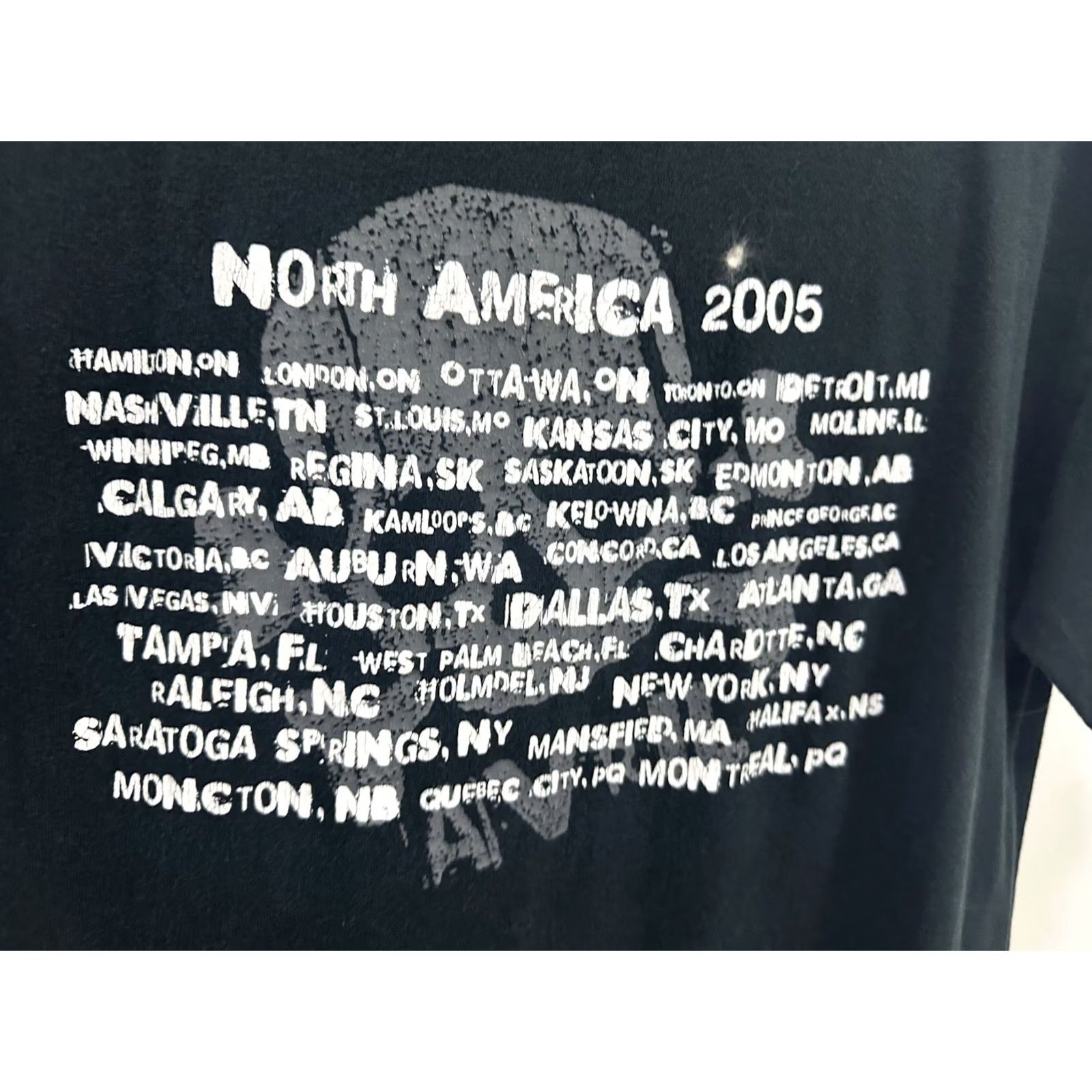 Vintage VTG Avril Lavigne 2005 North America Concert Tour Emo Myspace T-Shirt M Mens Black Short Sleeve Size M Size US M / EU 48-50 / 2 - 5 Thumbnail