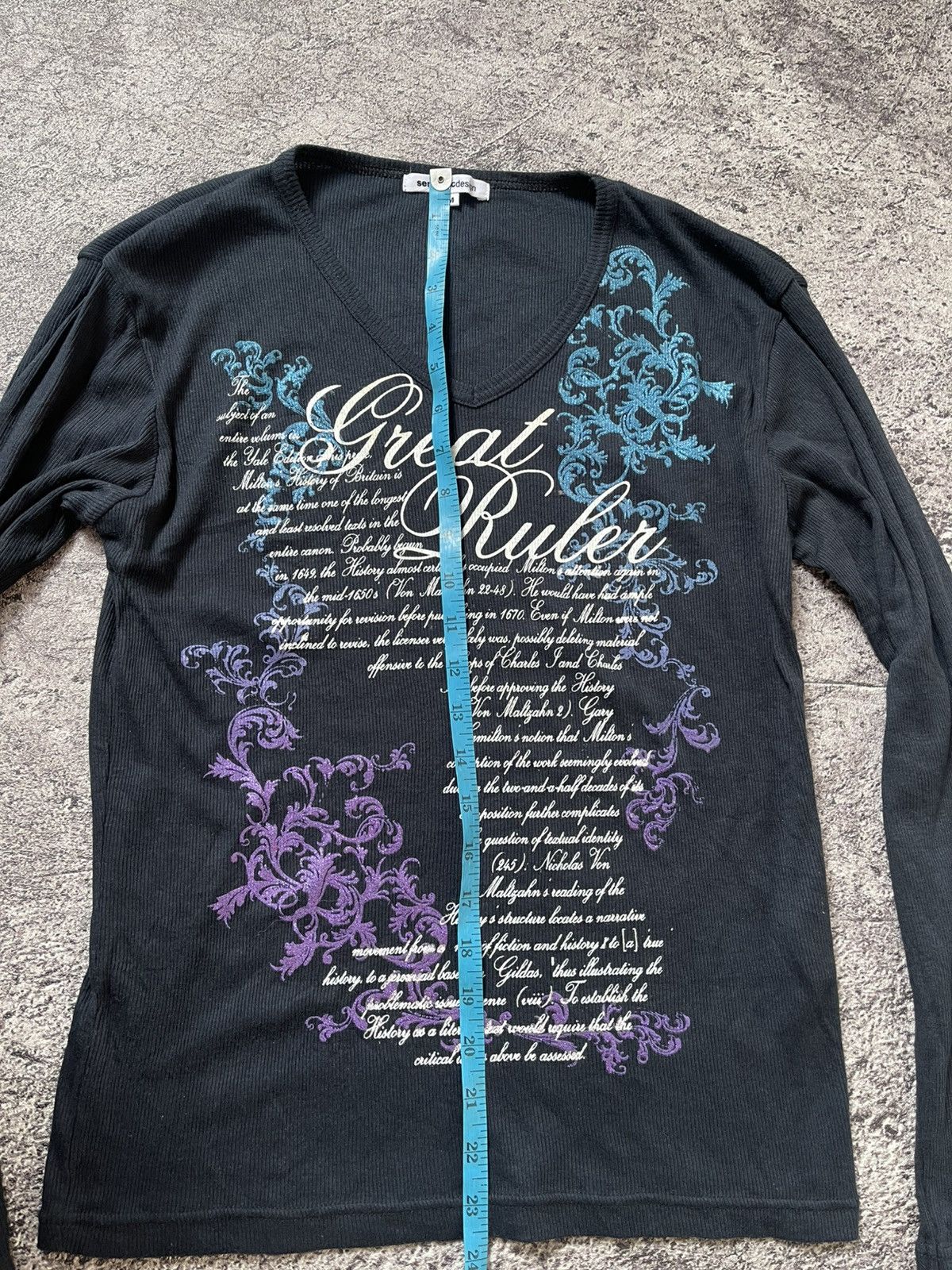 Japanese Brand Y2K Semantic Design ifsixwasnine style knit Longsleeve Size US M / EU 48-50 / 2 - 8 Thumbnail