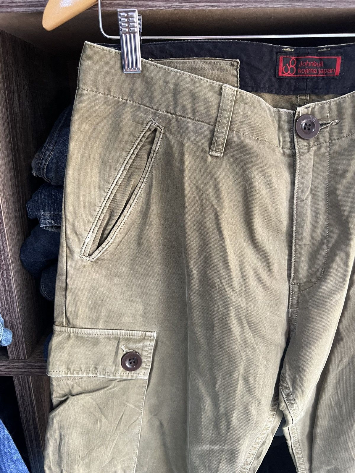 Johnbull 🔥Vintage Johnbull Kojima Japan 6 Pockets Cargo Pant Size US 32 / EU 48 - 7 Thumbnail
