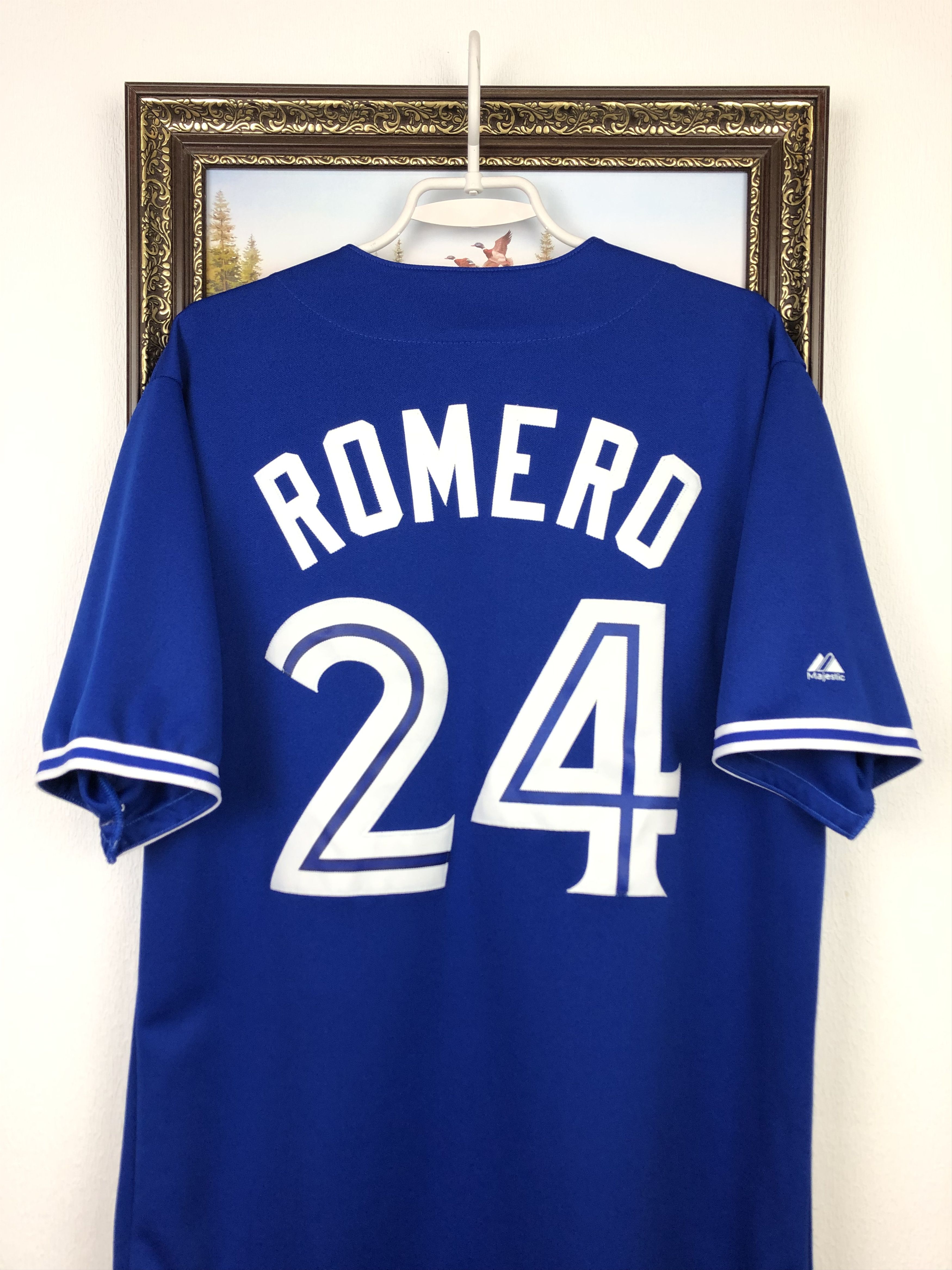 MLB Vintage Majestic Romero Toronto Blue Jays Baseball Jersey Size US M / EU 48-50 / 2 - 2 Thumbnail
