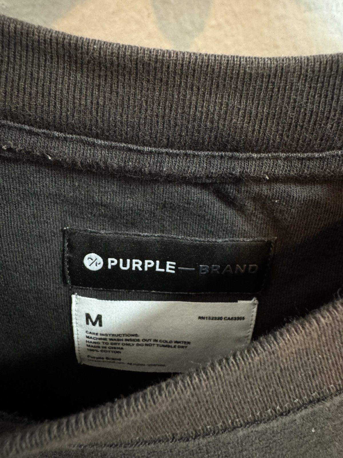 Purple Brand PURPLE BRAND Night Wim Print T-Shirt Size US M / EU 48-50 / 2 - 4 Thumbnail