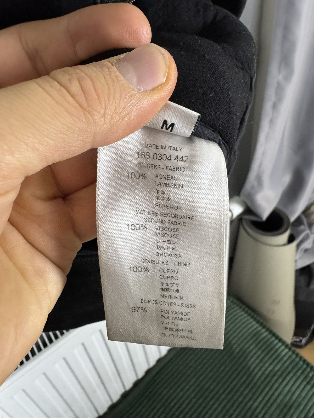 Givenchy ⭐️ GIVENCHY Riccardo Tisci leather Designer bomber jacket Size US M / EU 48-50 / 2 - 7 Thumbnail