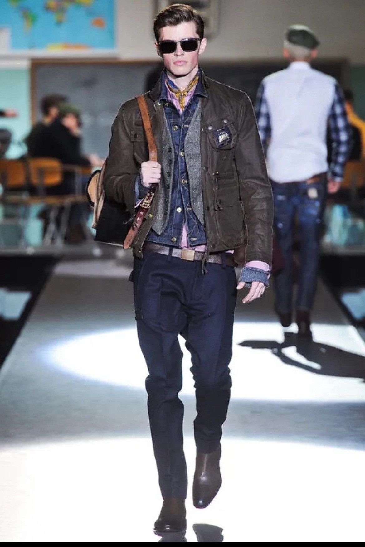 Dsquared2 Dsquared2 FW12 triple layered waxed jacket Size US S / EU 44-46 / 1 - 13 Thumbnail