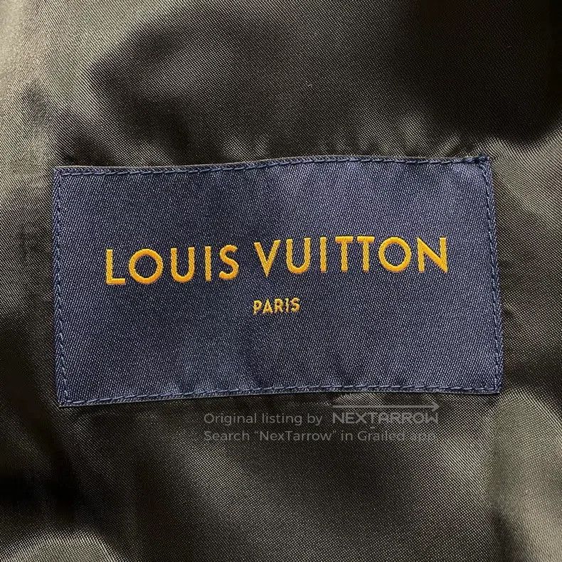 Louis Vuitton Louis Vuitton Black full logo leather jacket Size US S / EU 44-46 / 1 - 5 Thumbnail