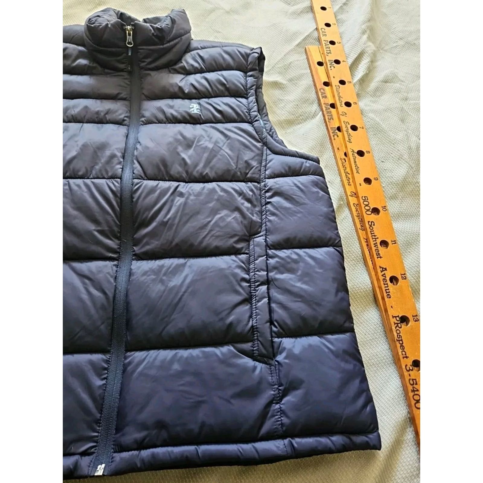 Izod IZOD Puffer Vest Mens Large Blue Winter Fleece Jacket - Durable Workwear Size 42R - 4 Thumbnail