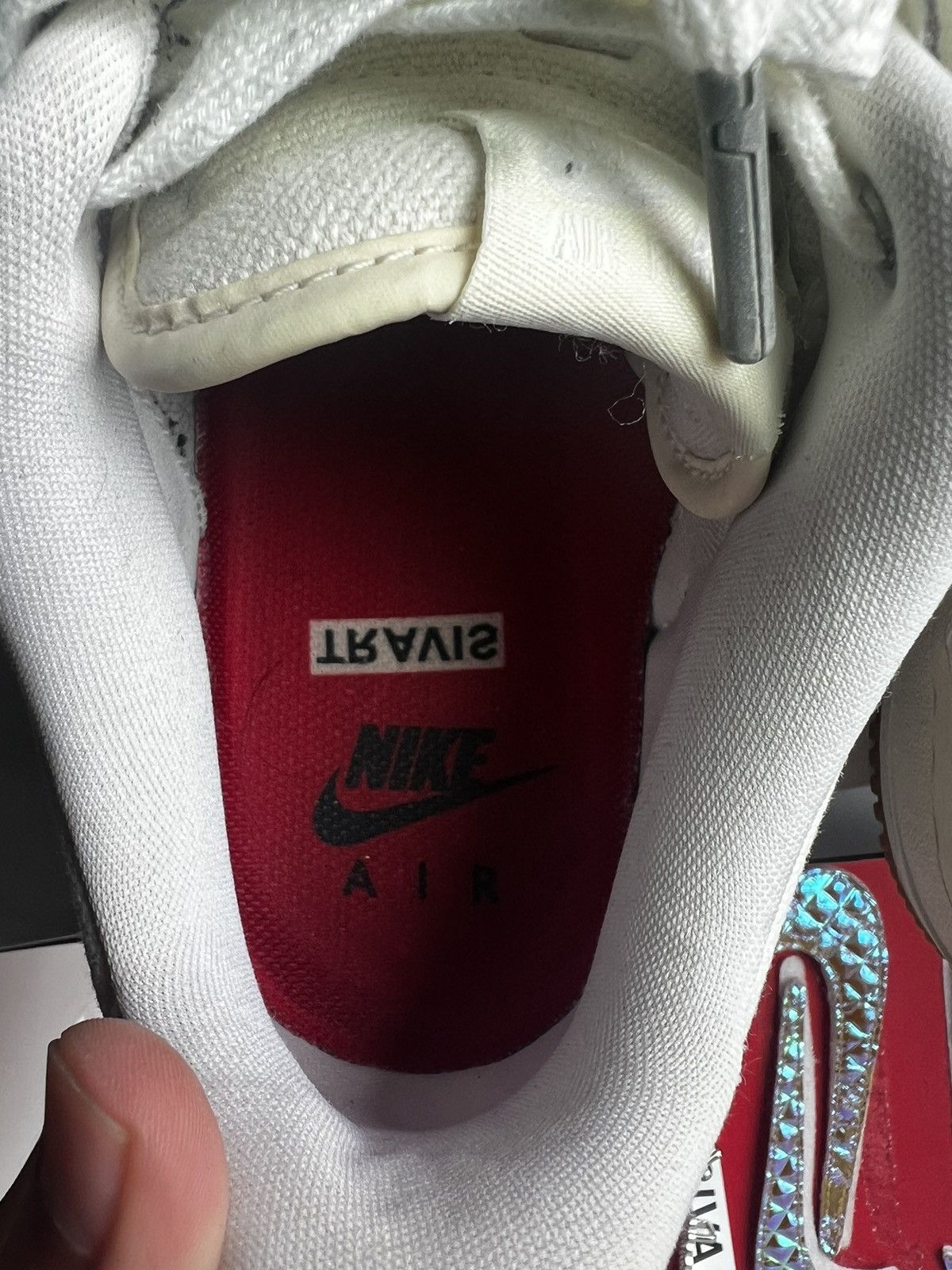 Nike × Travis Scott Travis Scott Air Force 1 White Size US 8.5 / EU 41-42 - 11 Thumbnail