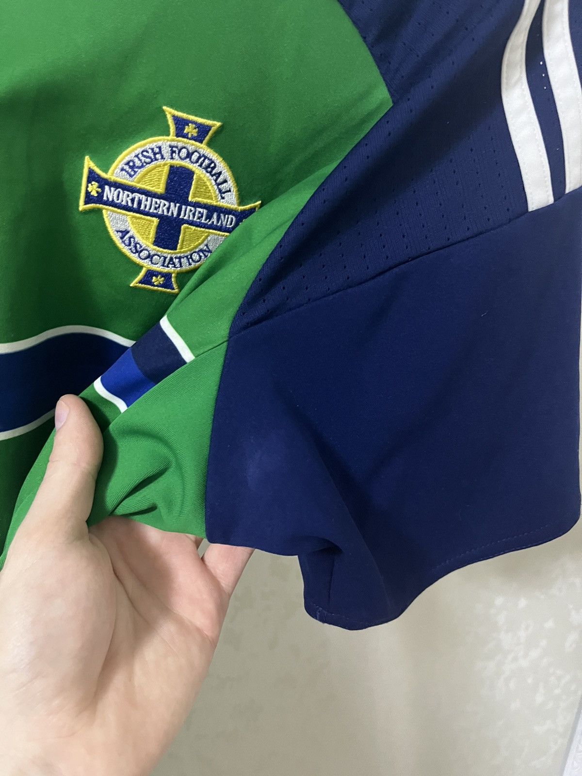 Vintage Adidas Northern Ireland 2016/17 Vintage Home Jersey Size US M / EU 48-50 / 2 - 5 Thumbnail