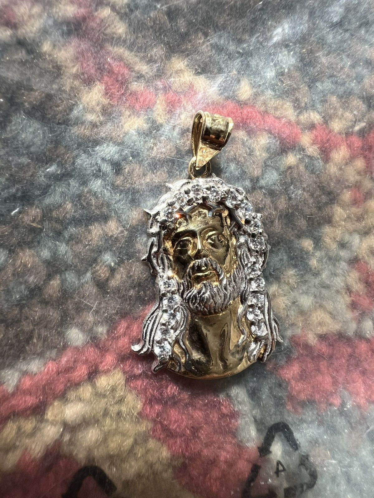 Other Gold Jesus head Size ONE SIZE - 6 Thumbnail