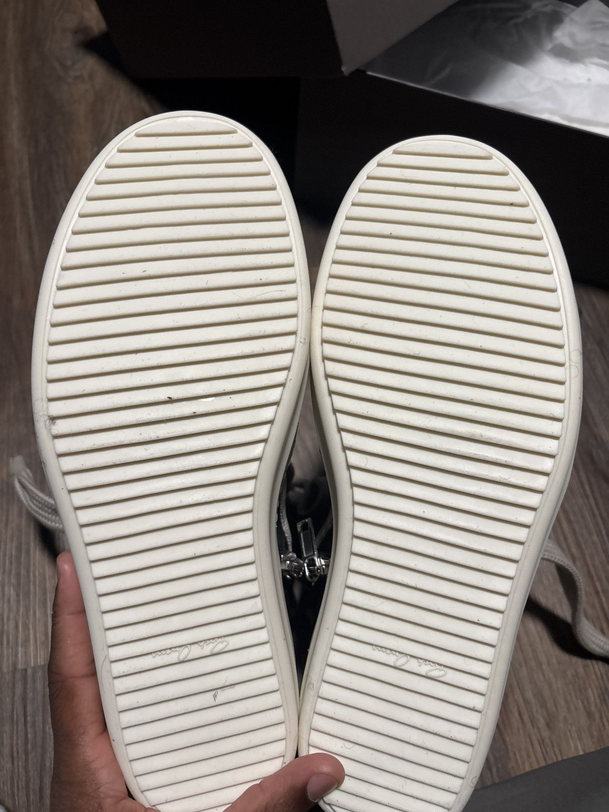 Rick Owens Rick Owens Jumbo Lace Geobaskets Size US 11 / EU 44 - 5 Thumbnail