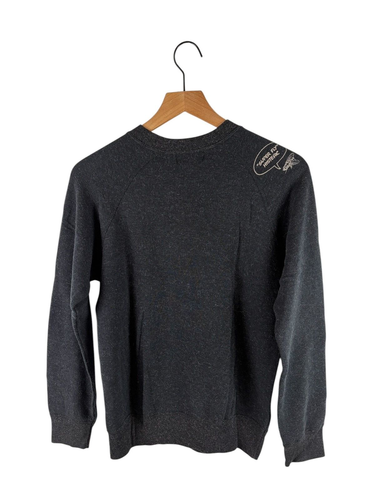 Hysteric Glamour Hysteric Glamour Super Fly Print Sweatshirts Size US XS / EU 42 / 0 - 4 Thumbnail