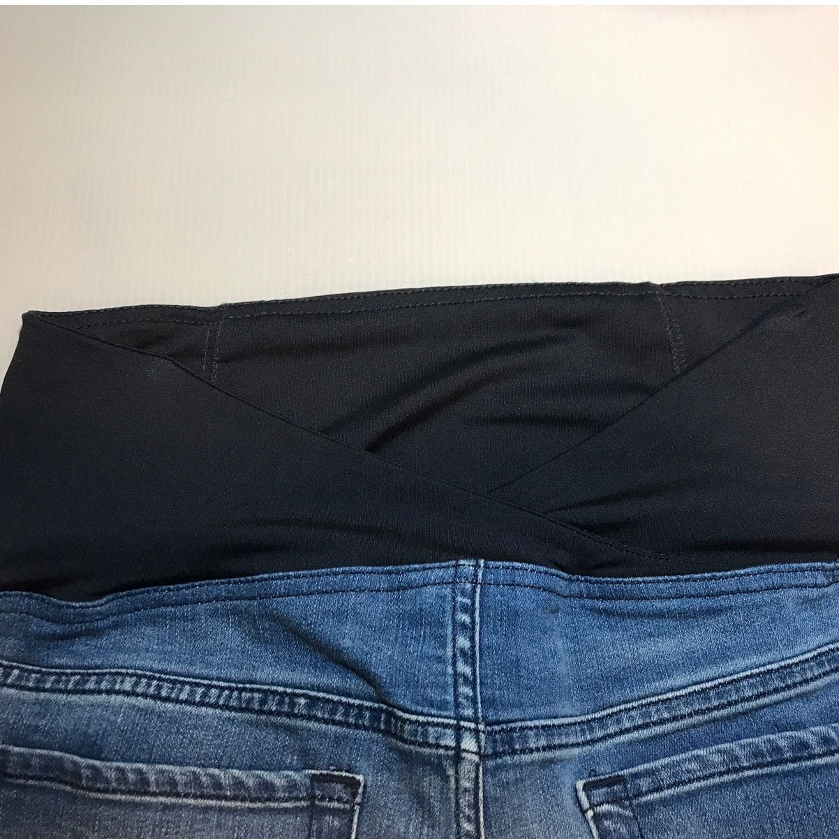 Other Isabel Maternity Blue Denim Jegging Tapered Jeans 12 Size 34" / US 12 / IT 48 - 7 Thumbnail