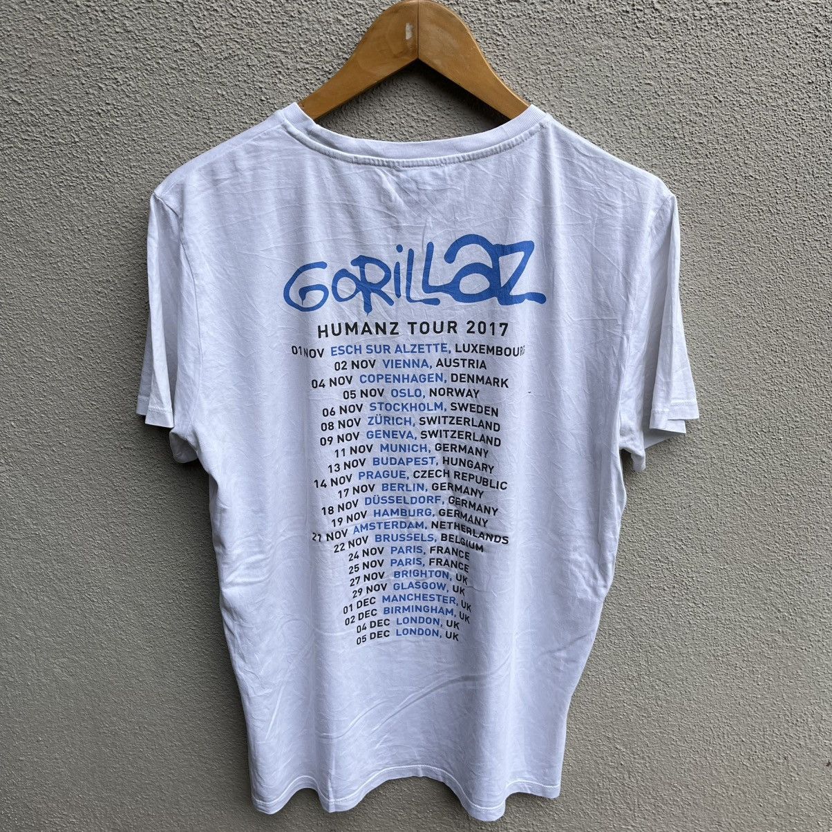 Band Tees GORILLAZ band tee y2k tour Size US M / EU 48-50 / 2 - 3 Thumbnail
