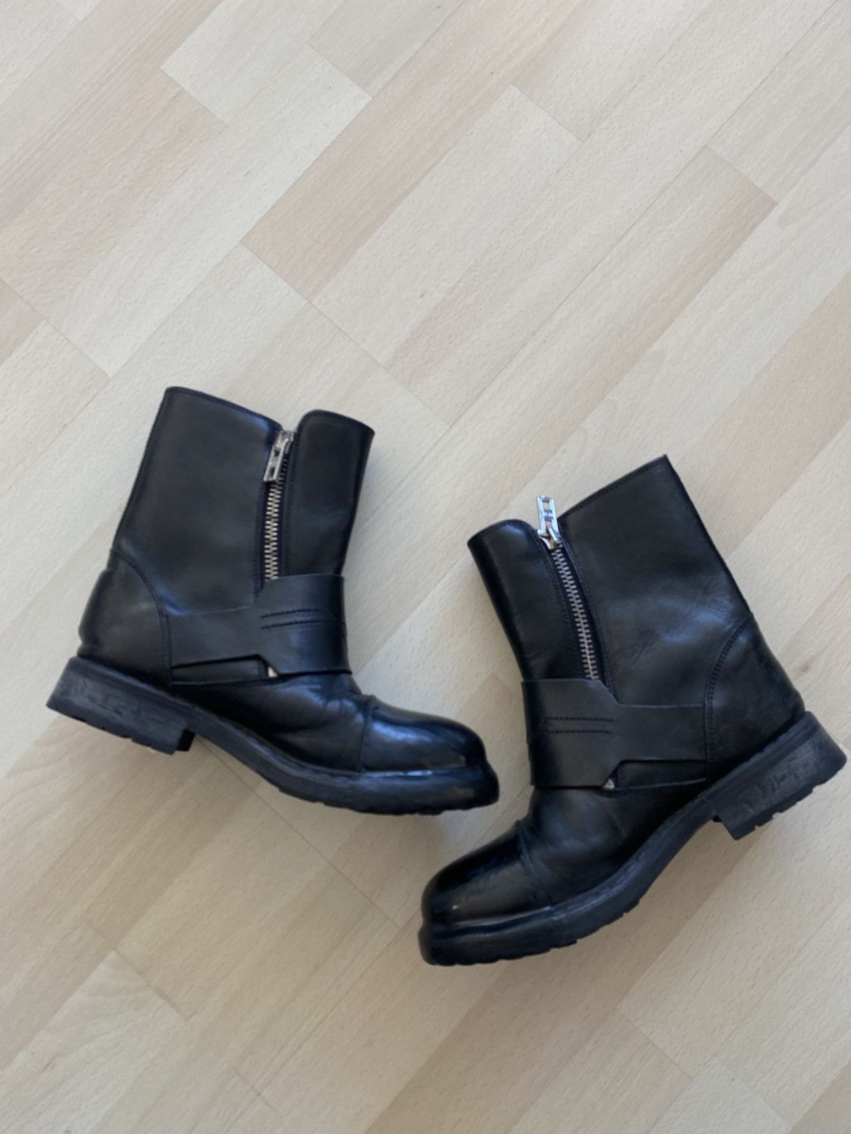 Diesel Diesel Melted Toe Avant-Garde Leather Boots Size US 9 / IT 39 - 7 Thumbnail